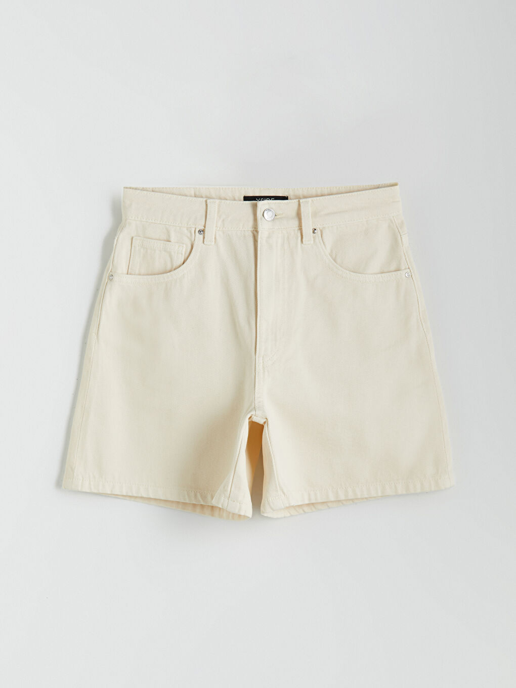 Short en jean Coupe Maman pour Femmes-4