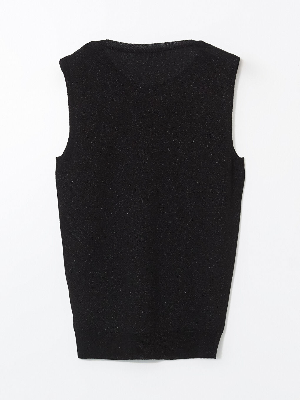 Crew Neck Women'S Knit Sweater Vest -S5JG91Z8-CVL
