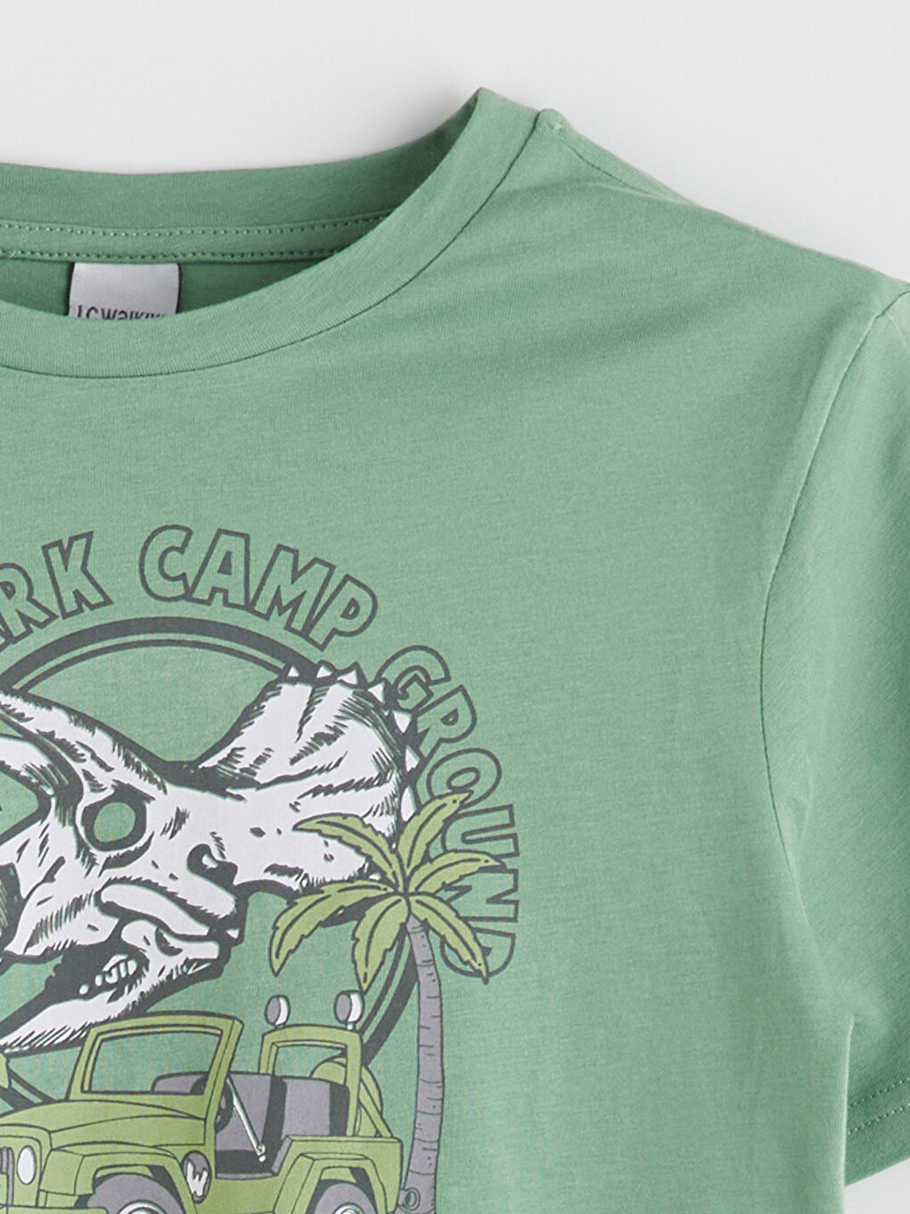 T-shirt Imprimé pour Garçons à Col Rond-1