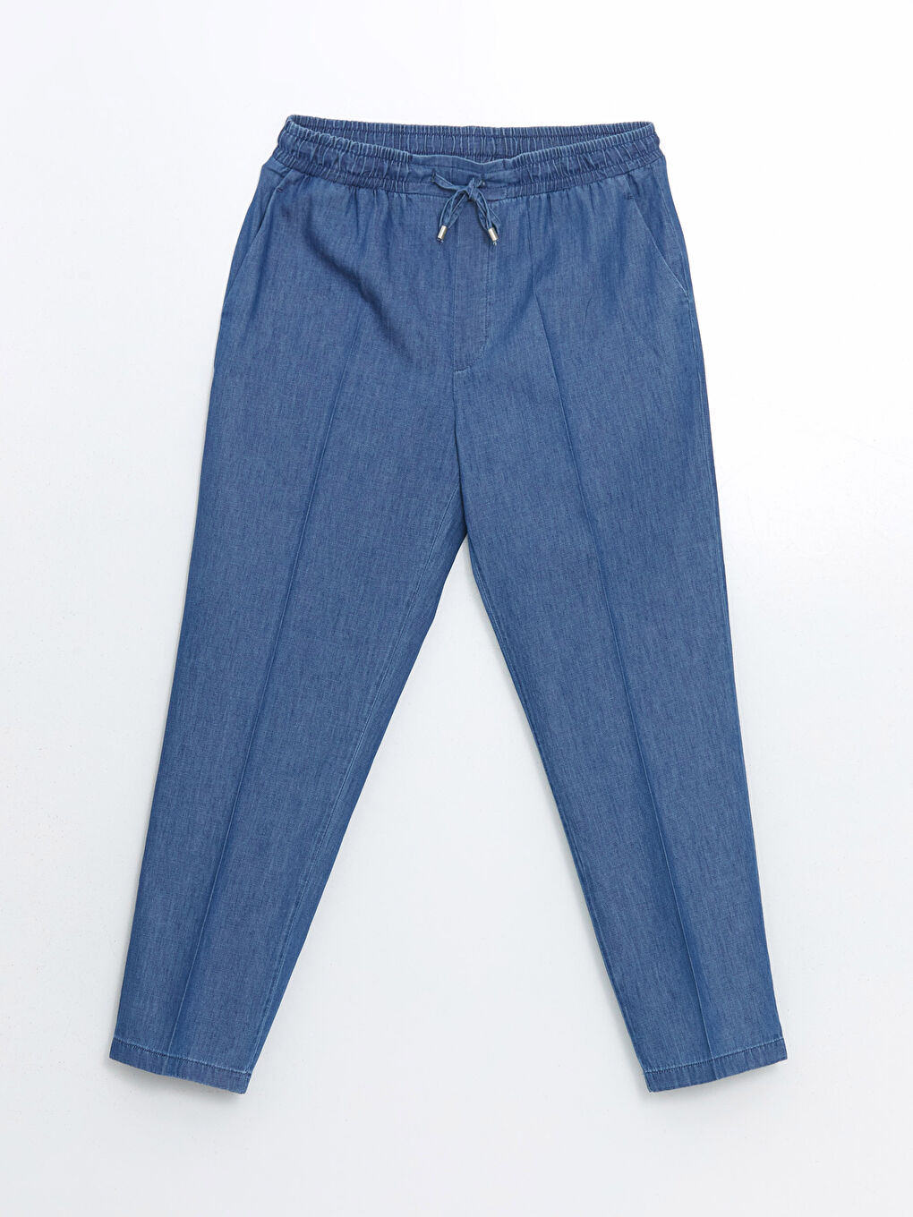 Elastic Waist Carrot Fit Women's Jean Trousers -S5JG94Z8-563