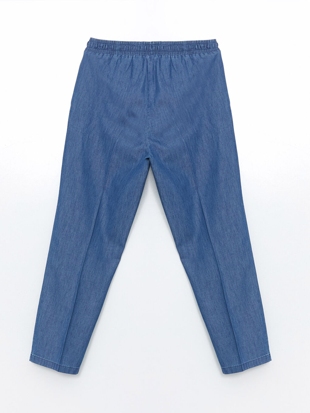 Elastic Waist Carrot Fit Women's Jean Trousers -S5JG94Z8-563