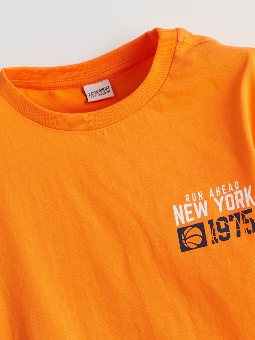 Crew Neck Boys' T-Shirt-1