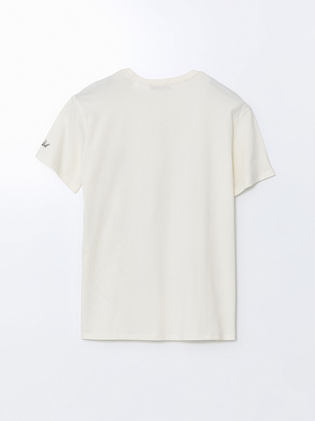 Crew Neck Tinker Bell Printed Women's T-Shirt -S5JH90Z8-YMU