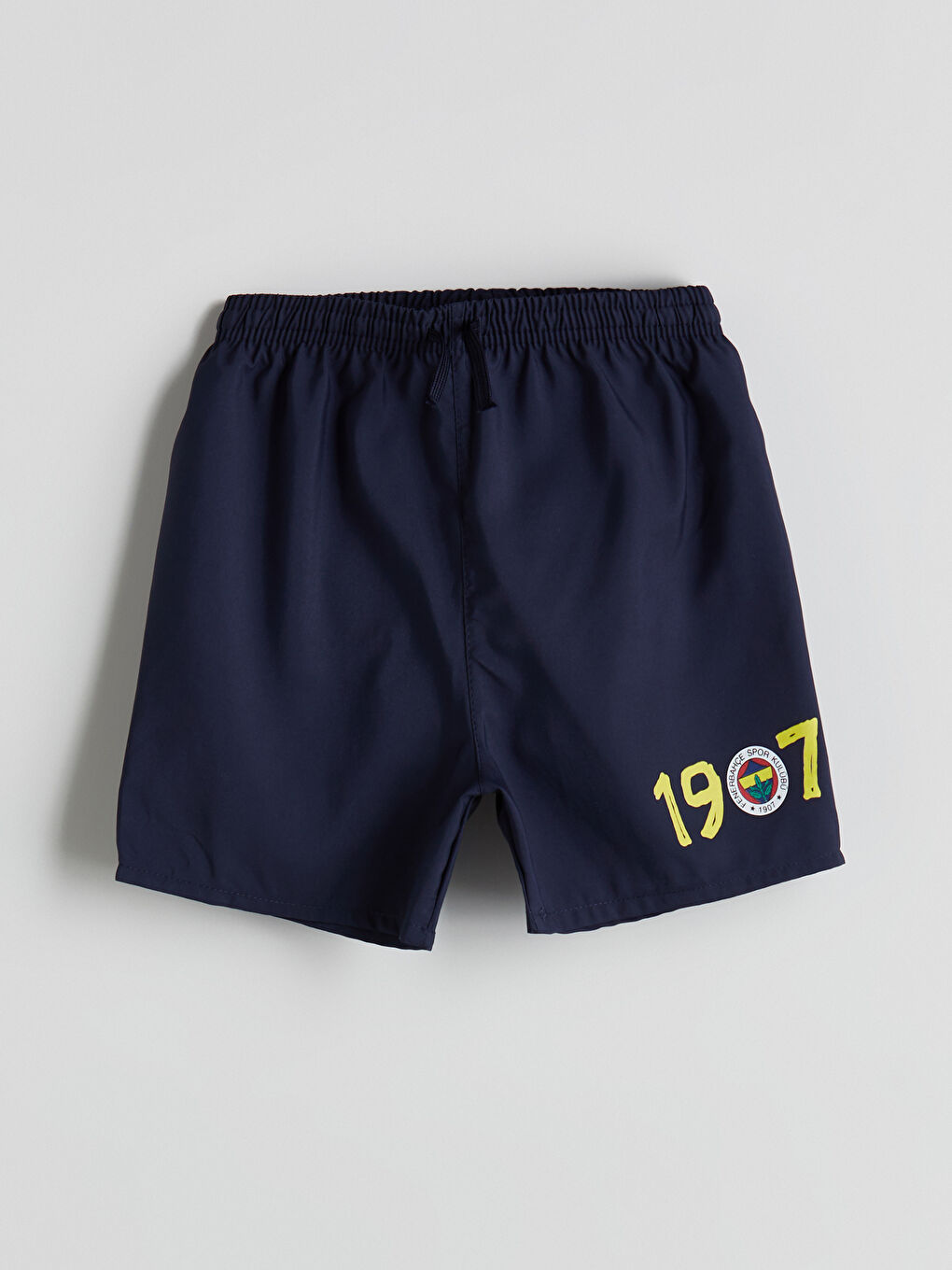 LCW Kids Fenerbahçe Printed Boys' T-Shirt and Swim Shorts 2 Pack -S5JH95Z1-VJY
