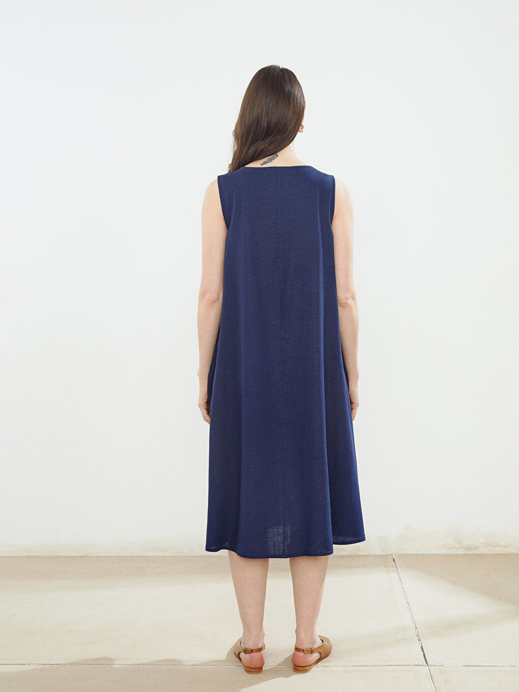 LCW Grace Woman NAVY Dress -S5JI12Z8-HPN