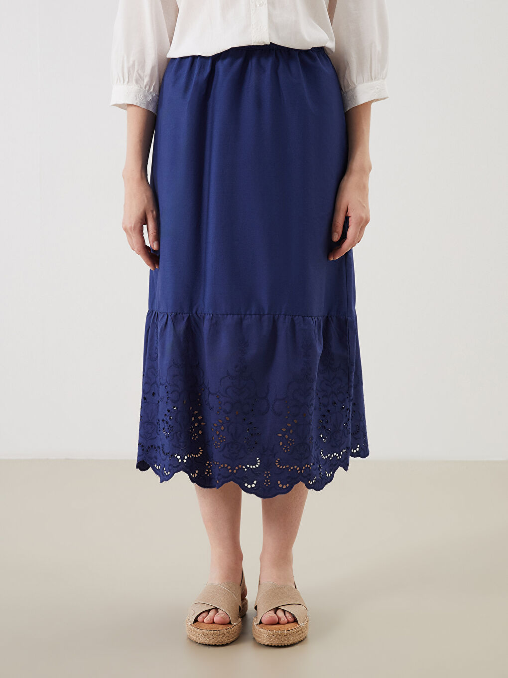 LCW Grace Woman NAVY Skirt -S5JI16Z8-HPN