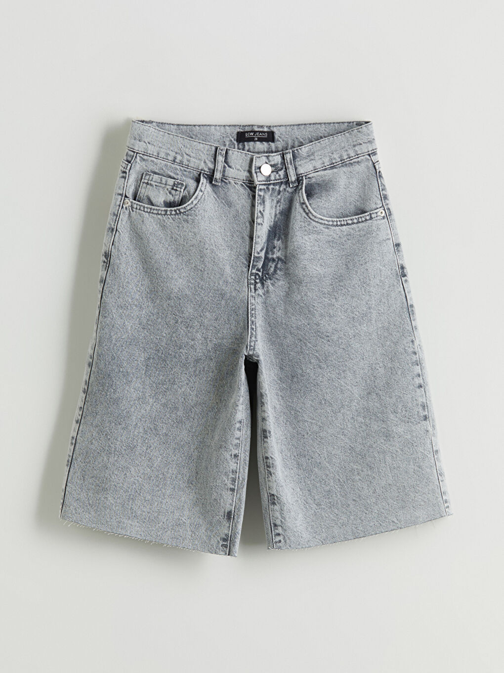 Bermuda Fit Women's Denim Shorts -S5JI30Z8-GRD
