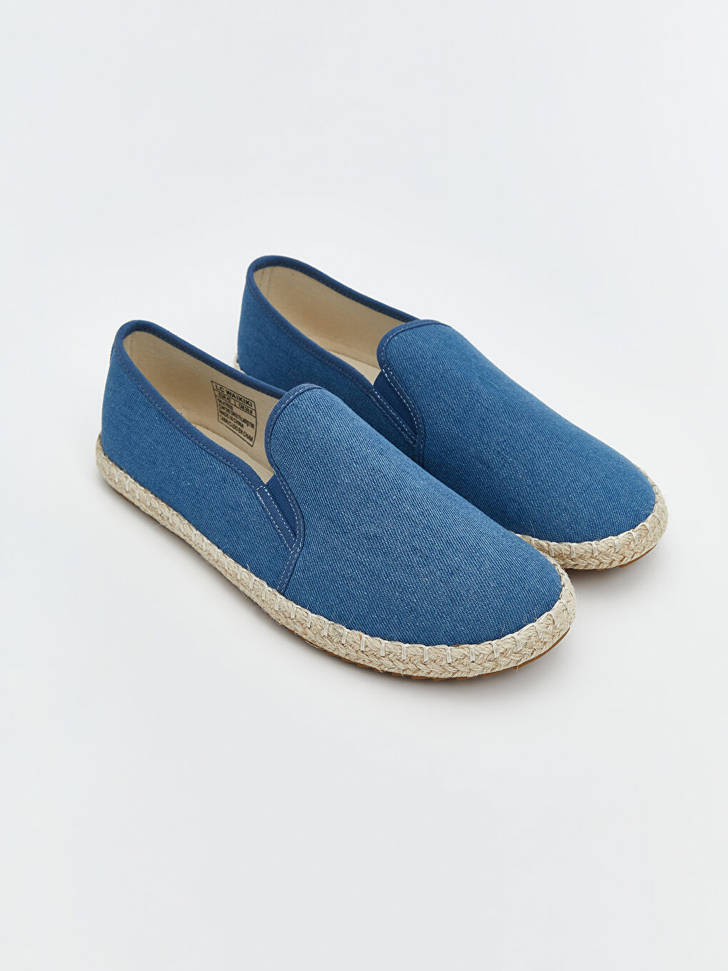 LCW STEPS Men's Espadrille Shoes with Woven Sole -S5JI76Z8-DU2