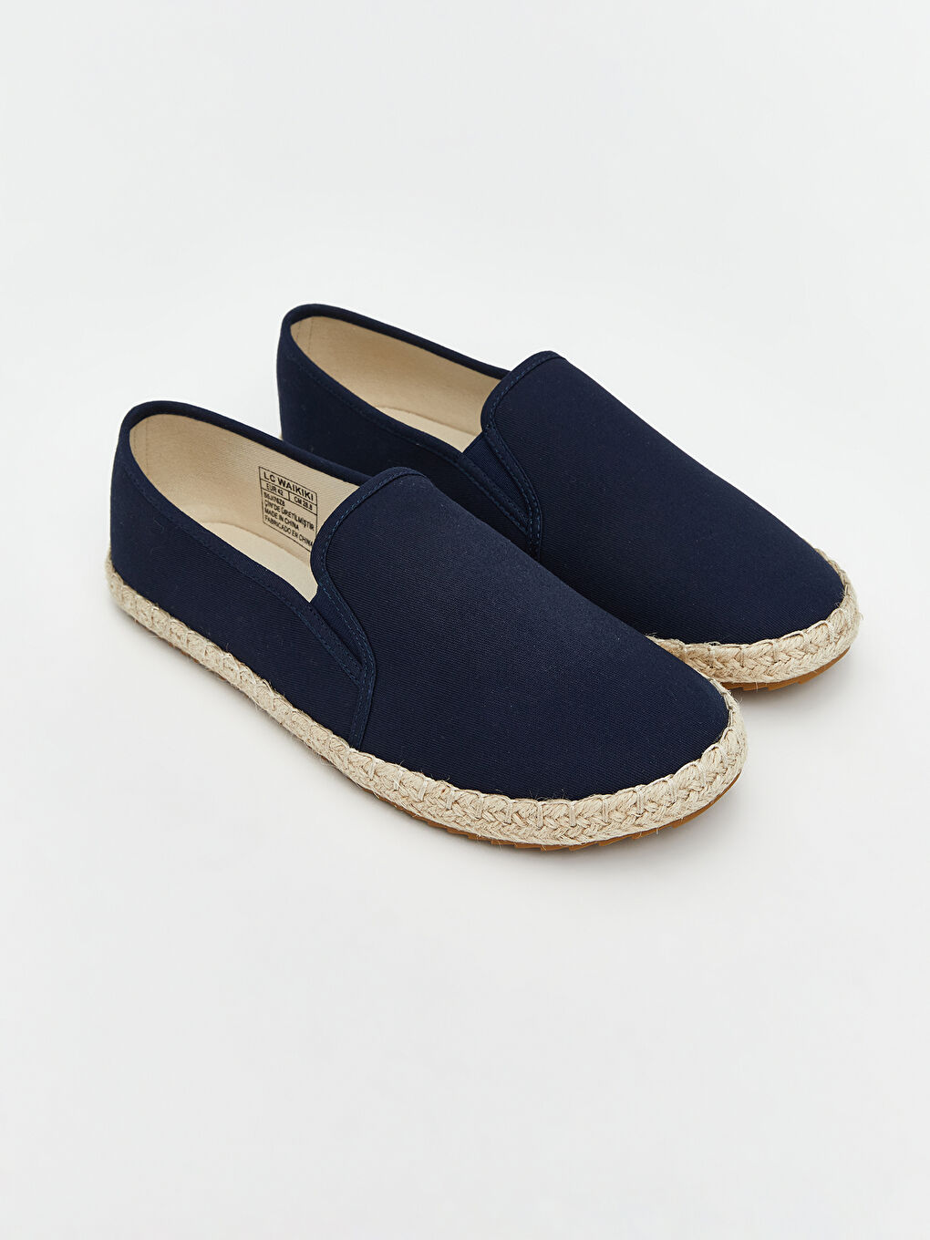 LCW STEPS Men's Espadrille Shoes with Woven Sole -S5JI76Z8-JHL