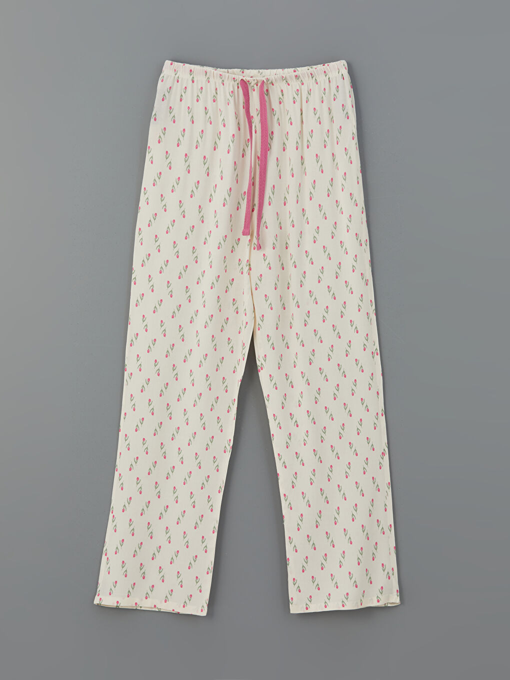 LCW DREAM Crew Neck Floral Women's Pyjama Set -S5JJ11Z8-LRA