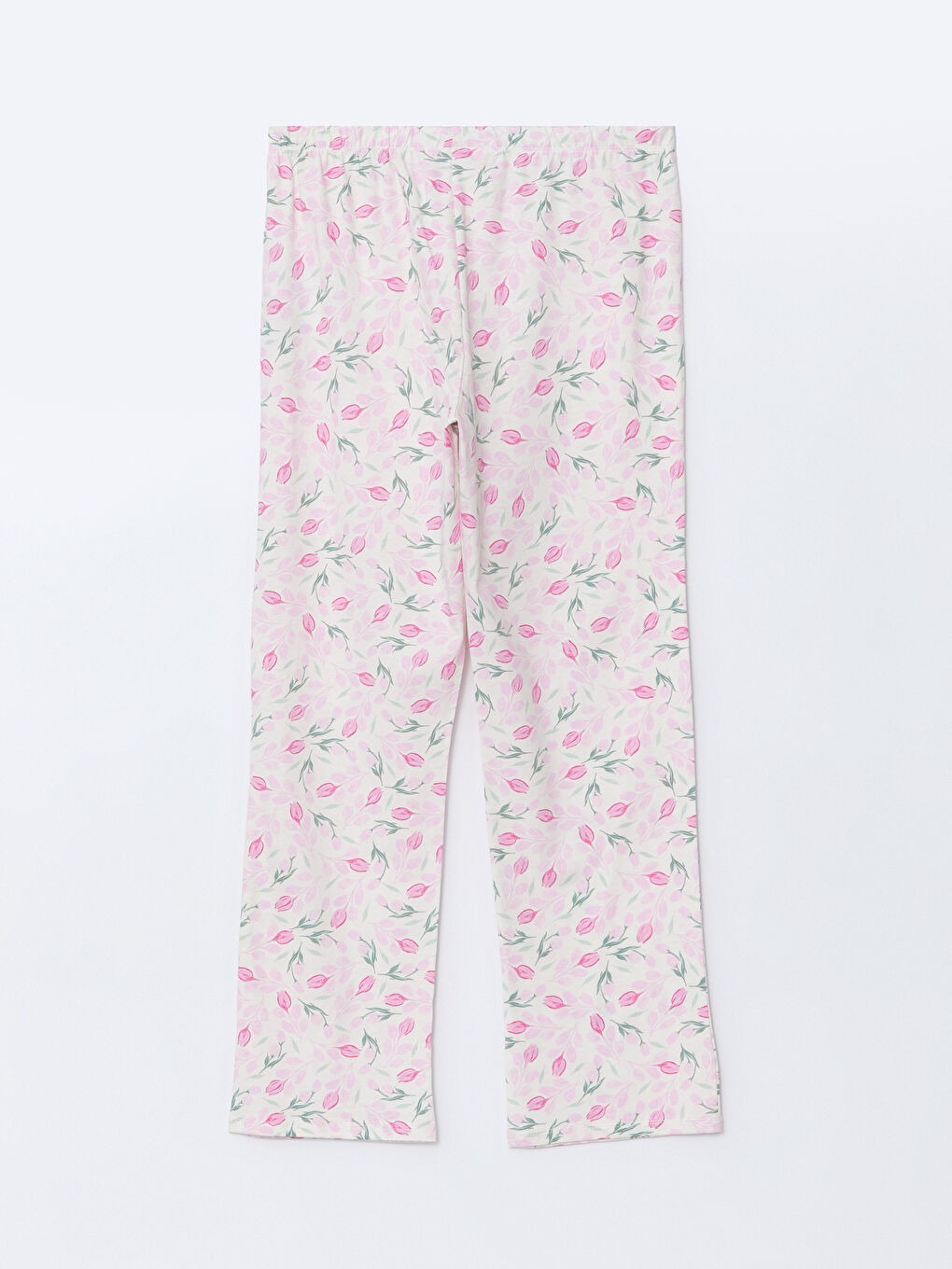 Shirt Collar Floral Women's Pajama Set -S5JJ14Z8-LRA