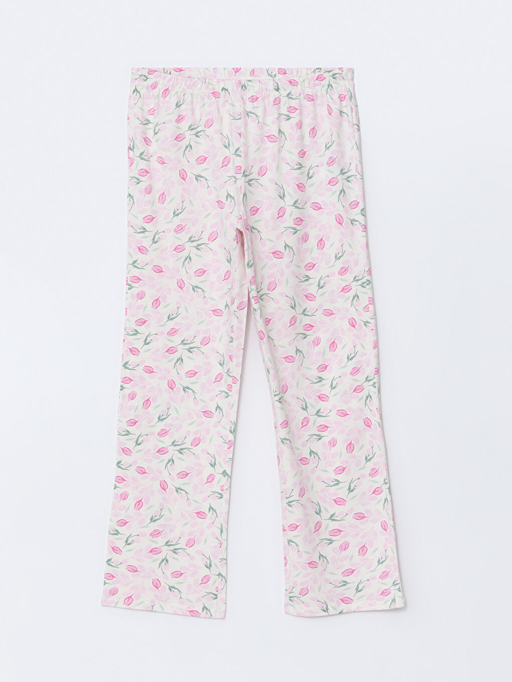 Shirt Collar Floral Women's Pajama Set -S5JJ14Z8-LRA