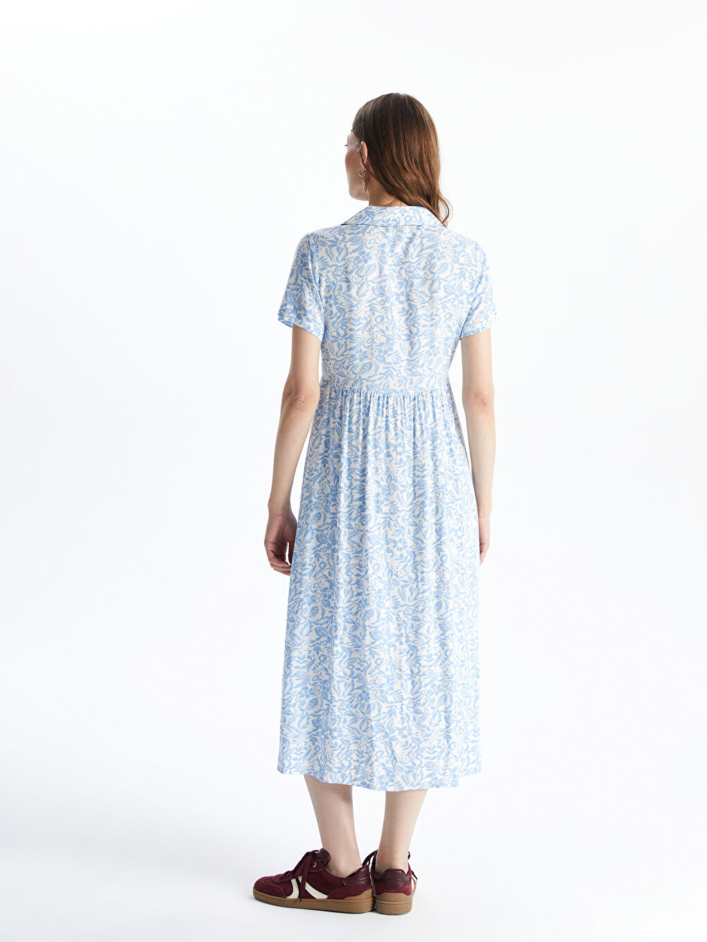 Floral Shirt Dress -S5JJ61Z8-LQQ