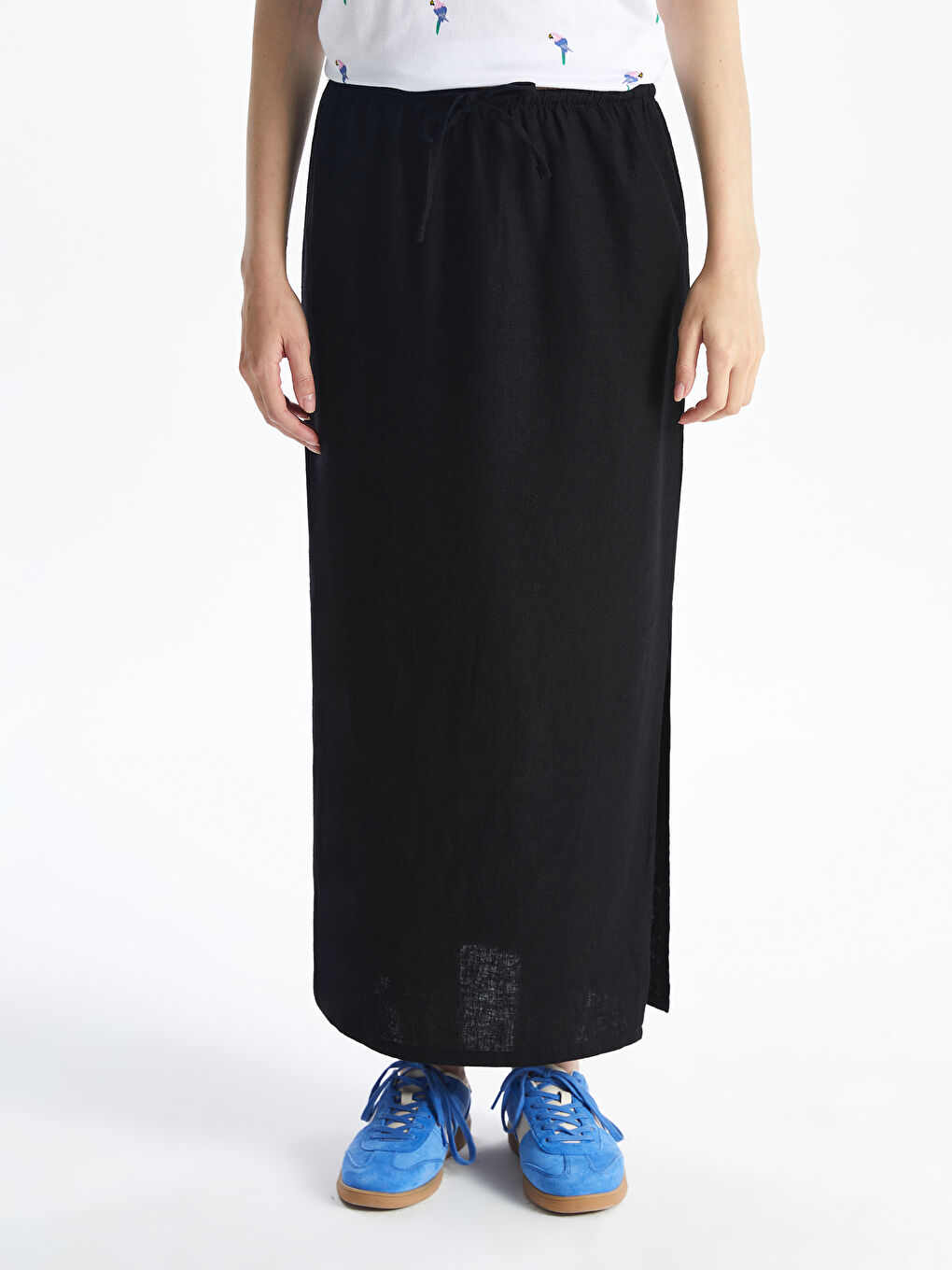 XSIDE Woman BLACK Skirt -S5JJ62Z8-CVL
