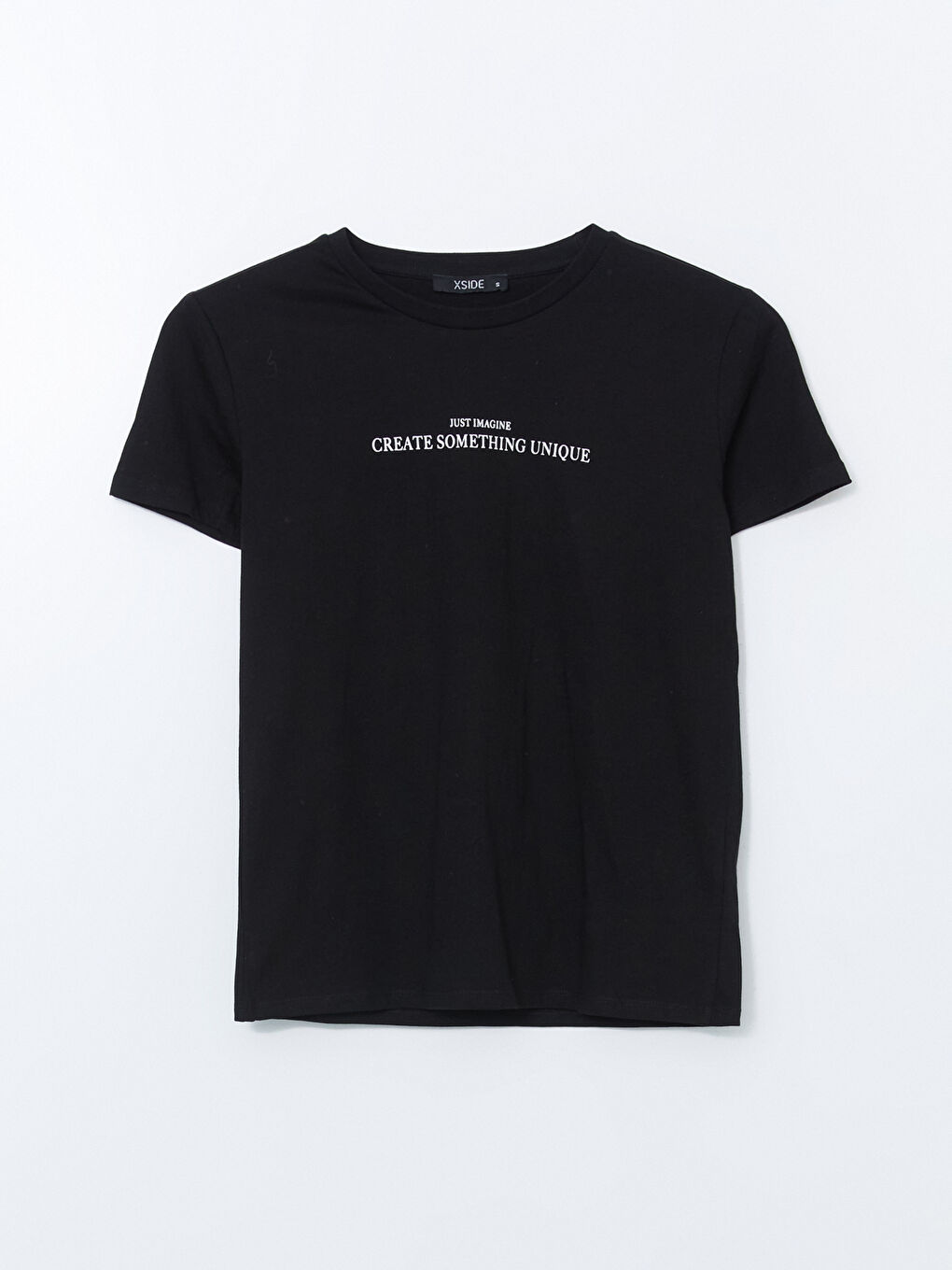Crew Neck Printed Women's T-Shirt-4