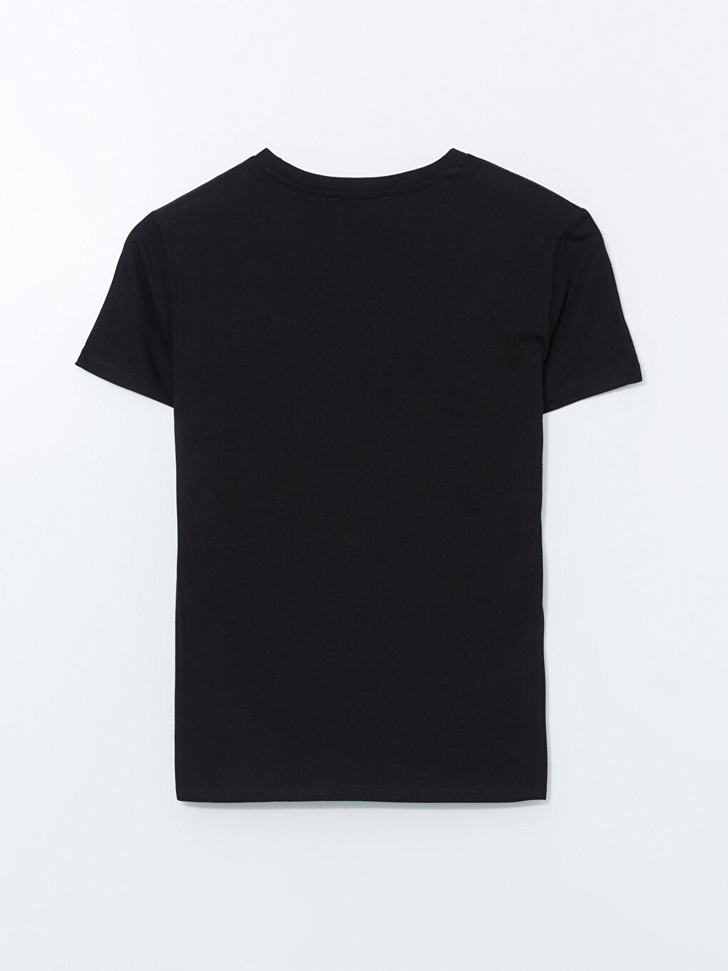 Crew Neck Printed Women's T-Shirt-5
