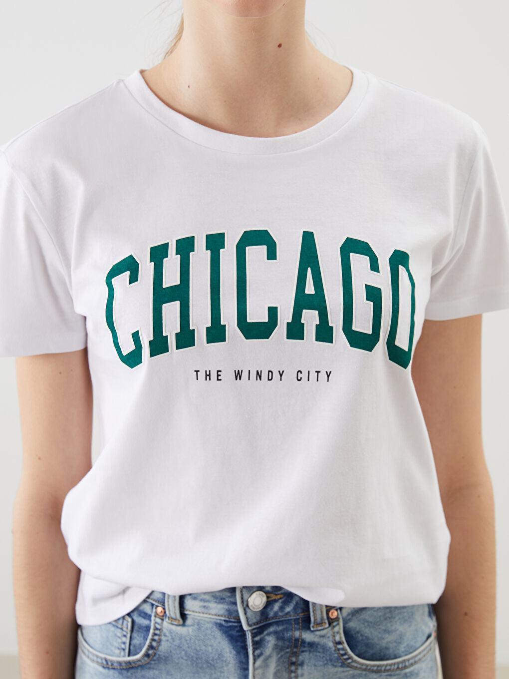 Woman WHITE T-Shirt -S5JJ83Z8-Q6K