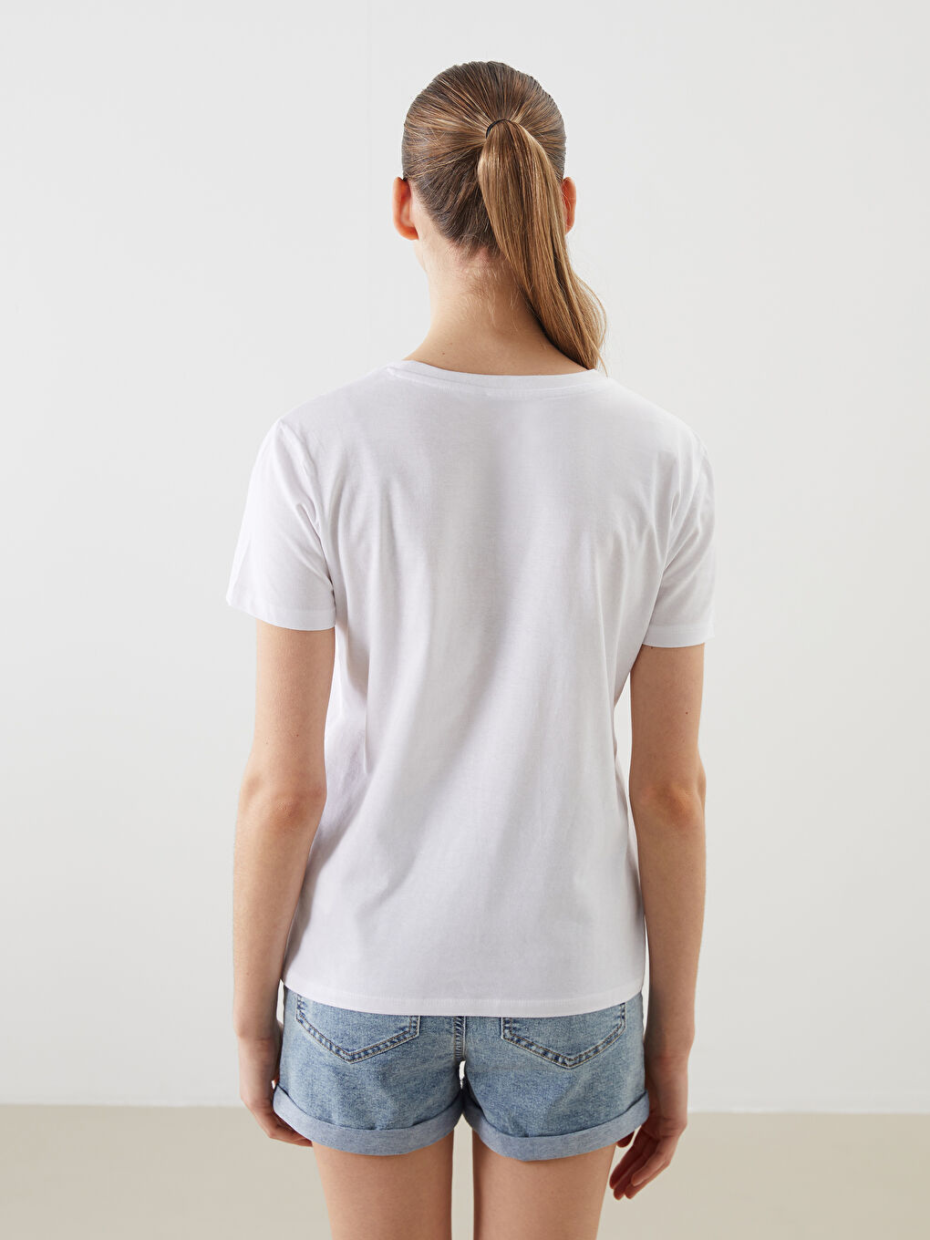 Woman WHITE T-Shirt -S5JJ83Z8-Q6K