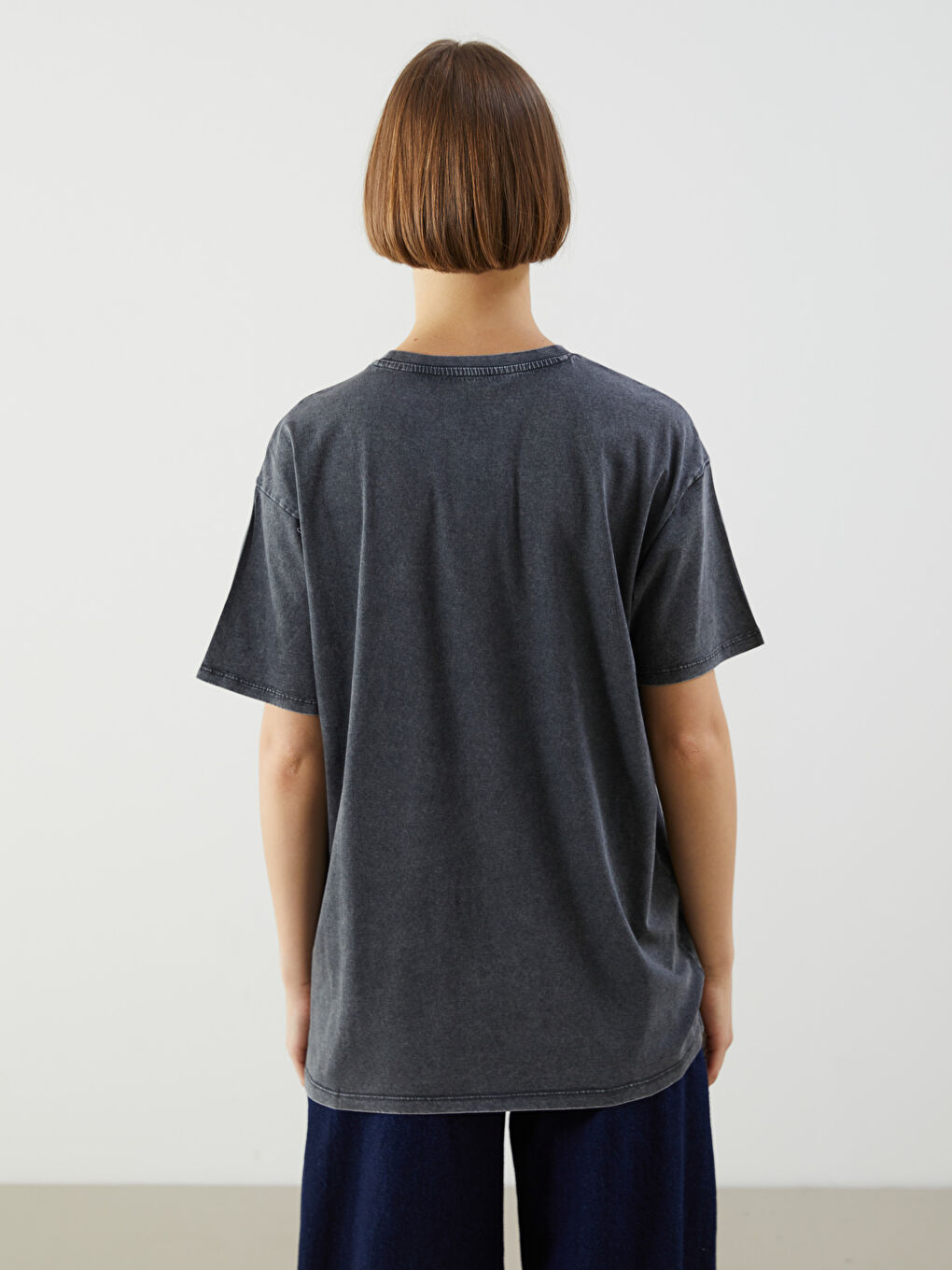 XSIDE Crew Neck Leopard Print Women's T-Shirt -S5JJ86Z8-VDL