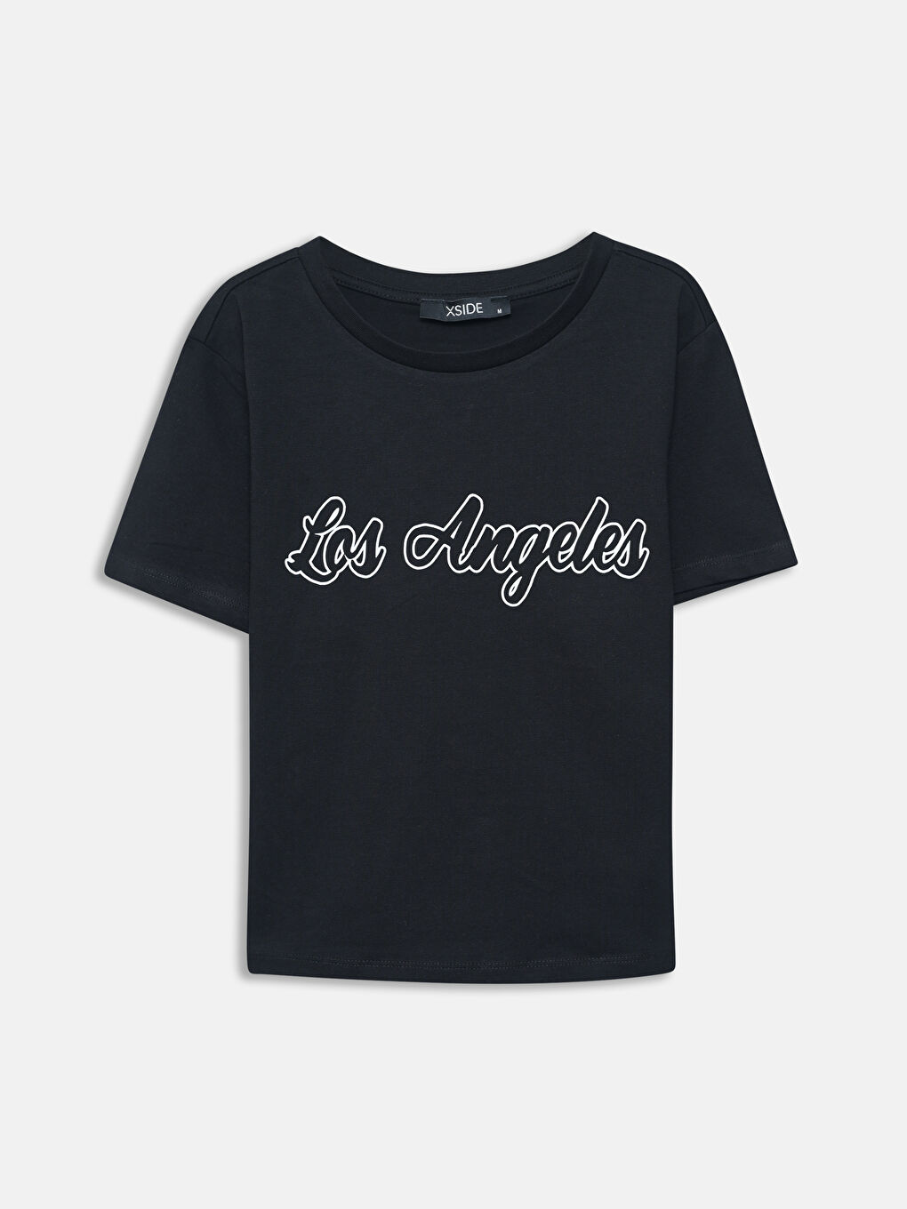 XSIDE Woman BLACK Crop Top -S5JJ98Z8-CVL