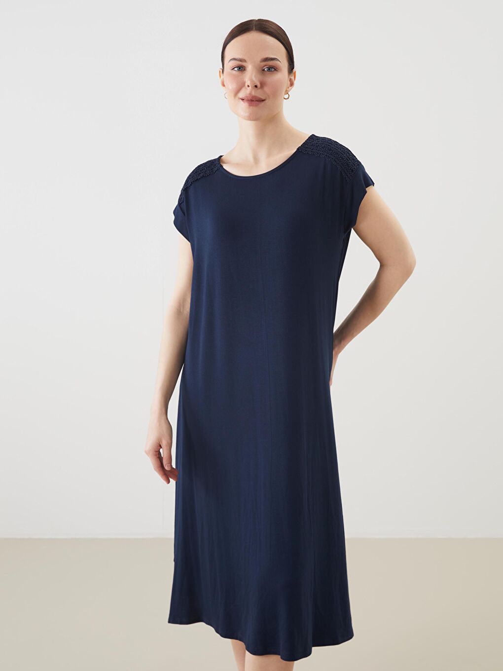 LCW Grace Woman NAVY Dress -S5JJ99Z8-E1J