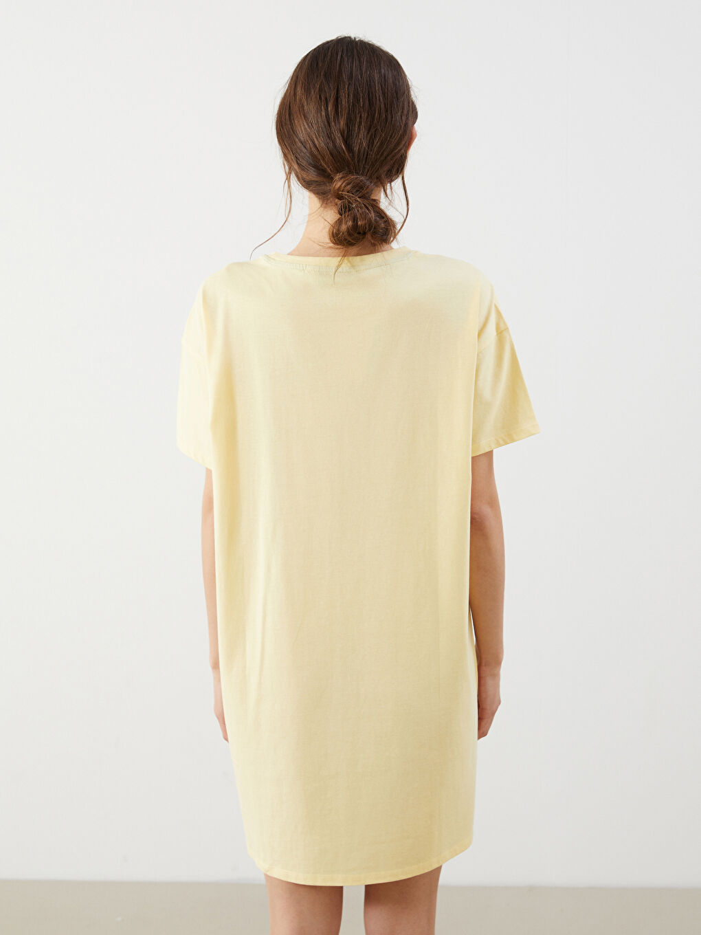 LCW Young Woman YELLOW Nightdress -S5JK34Z8-FTK