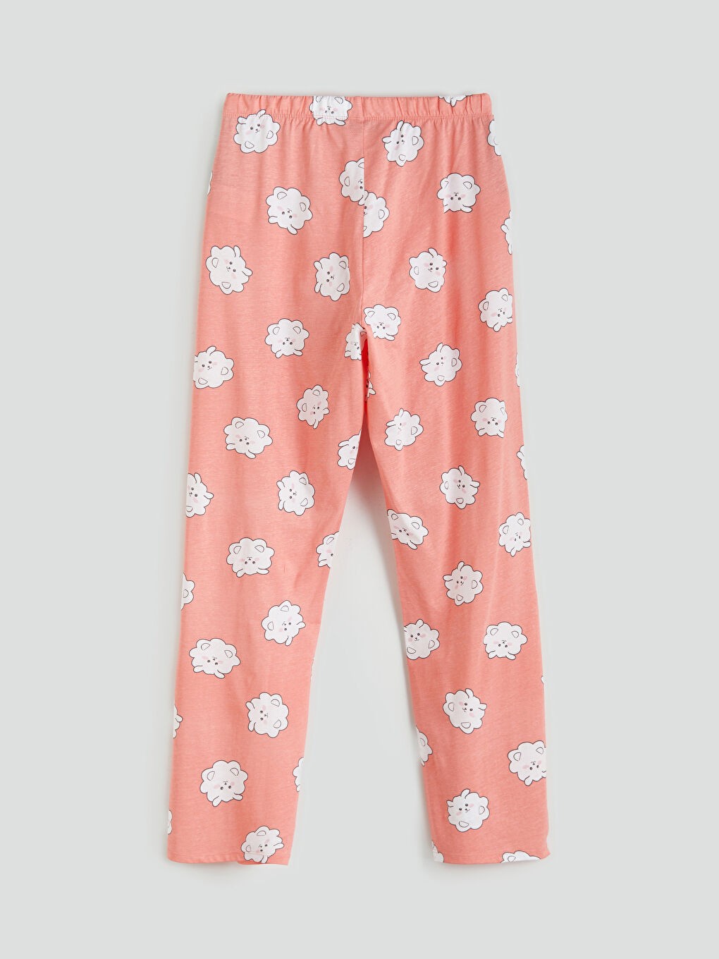 LCW Young Crew Neck Printed Women's Pyjama Set -S5JK39Z8-LR8