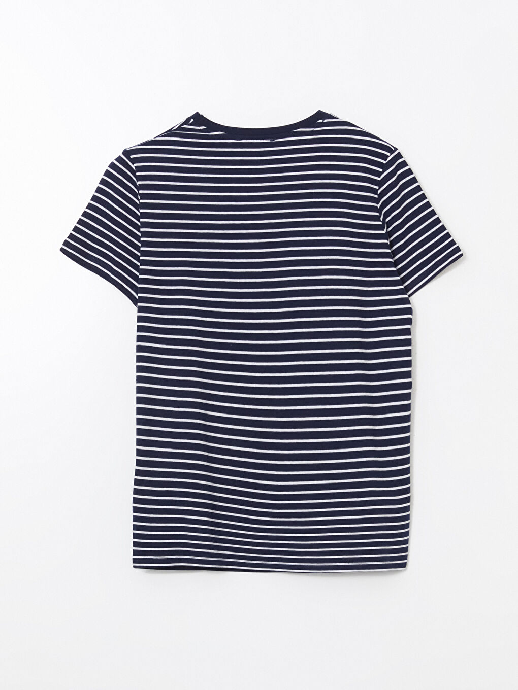 Crew Neck Striped Women's Body-5