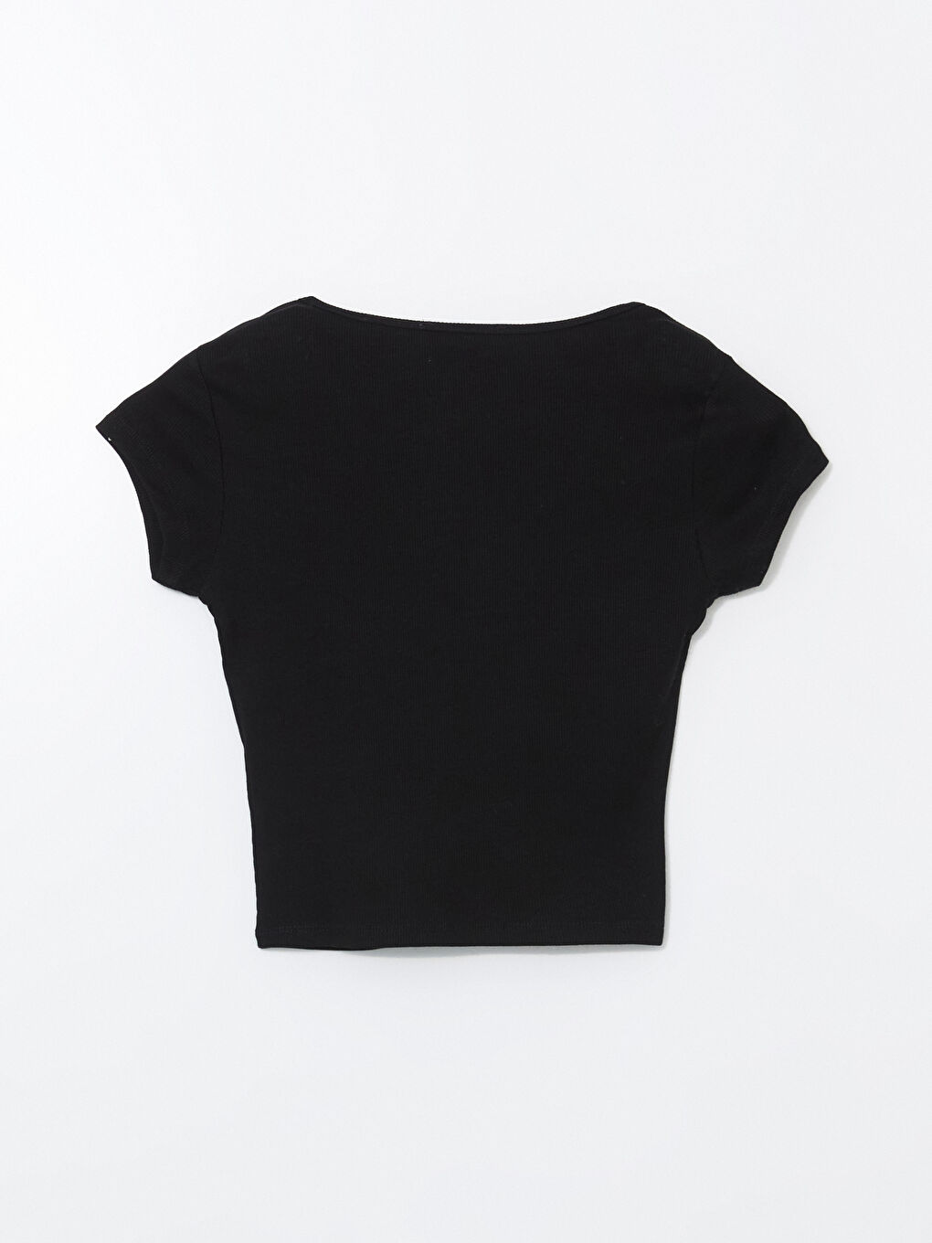 әйелдерге арналған v жағалы футболка-5