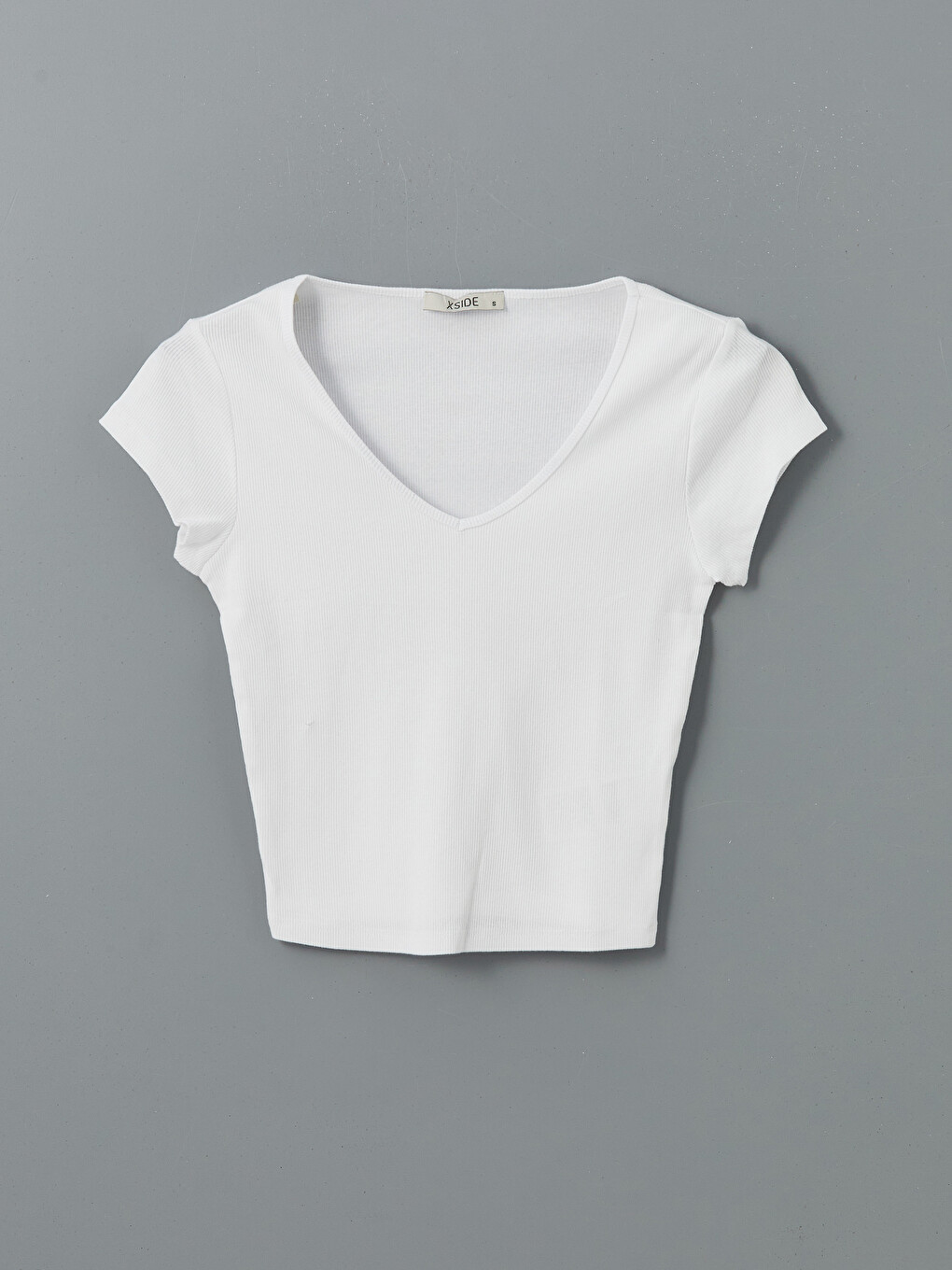 V Neck Women's T-shirt-4