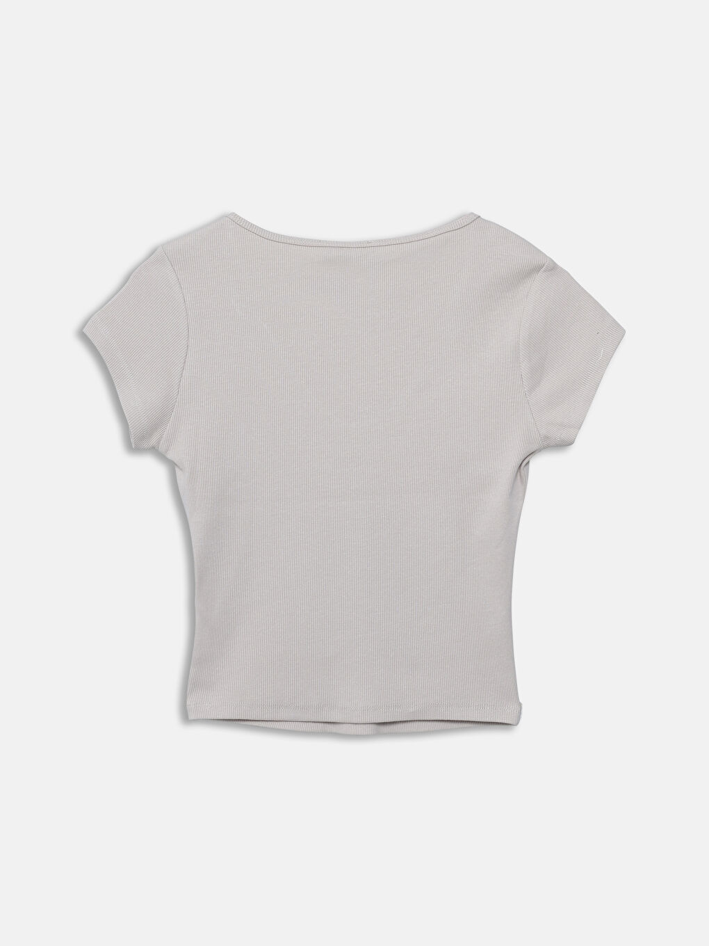 Женская футболка с V-образным вырезом-1