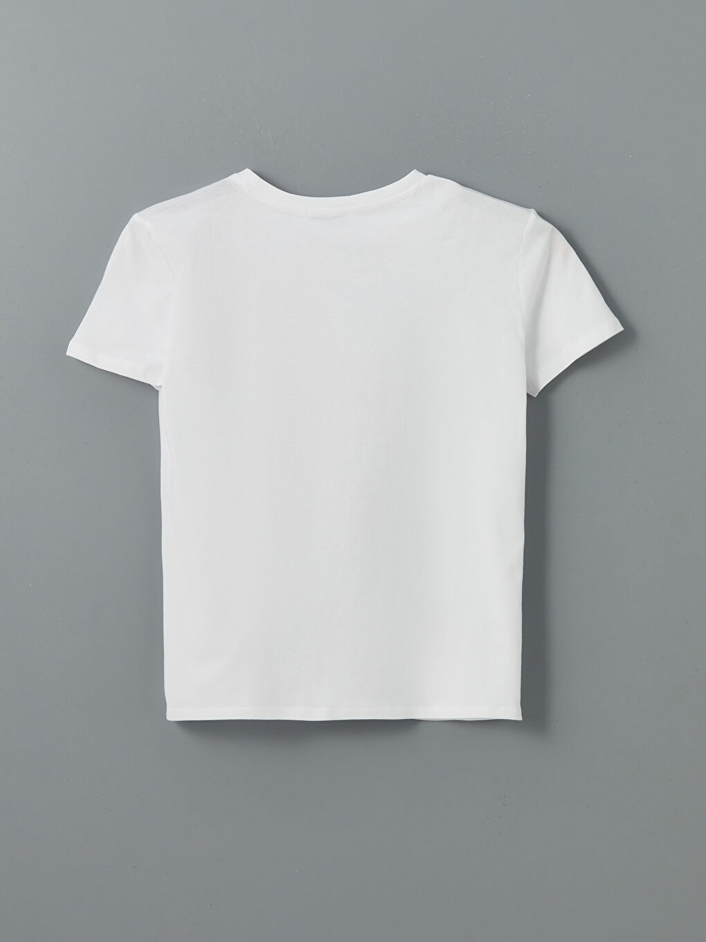 T-shirt Imprimé à Col Rond pour Femmes-5
