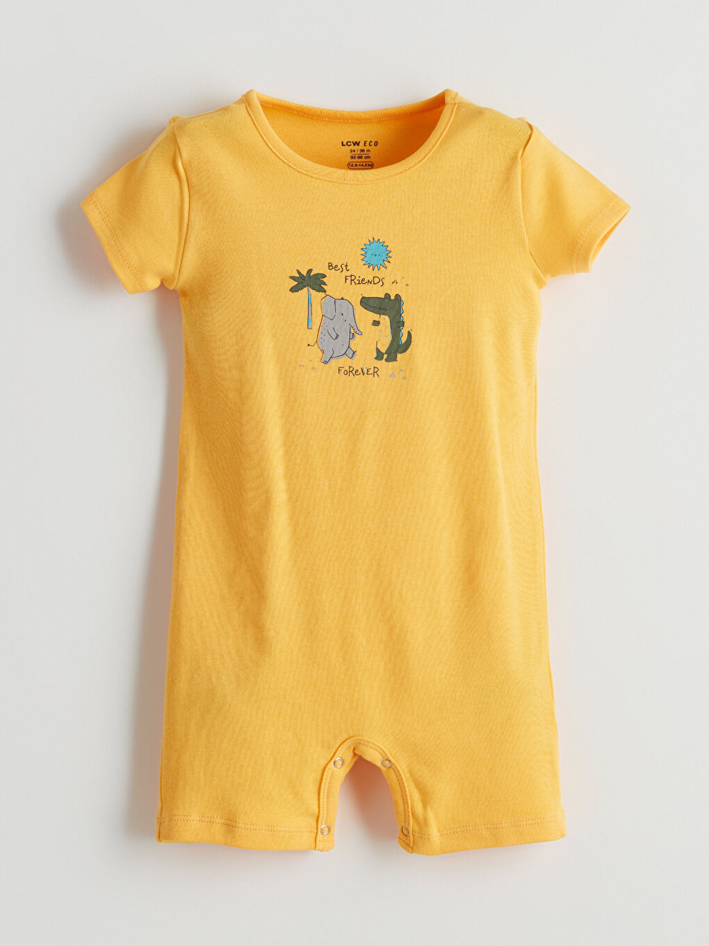 Crew Neck Printed Baby Boy Rompers -S5JL40Z1-FVD
