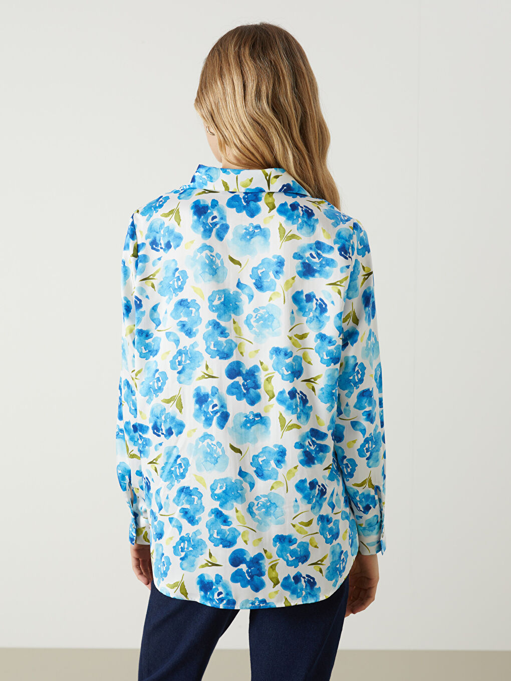 Floral Women's Shirt -S5JL67Z8-LQQ