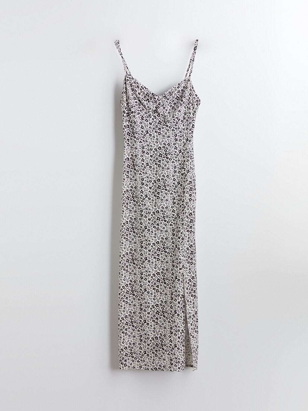 V-Neck Floral Dress -S5JL76Z8-LU7