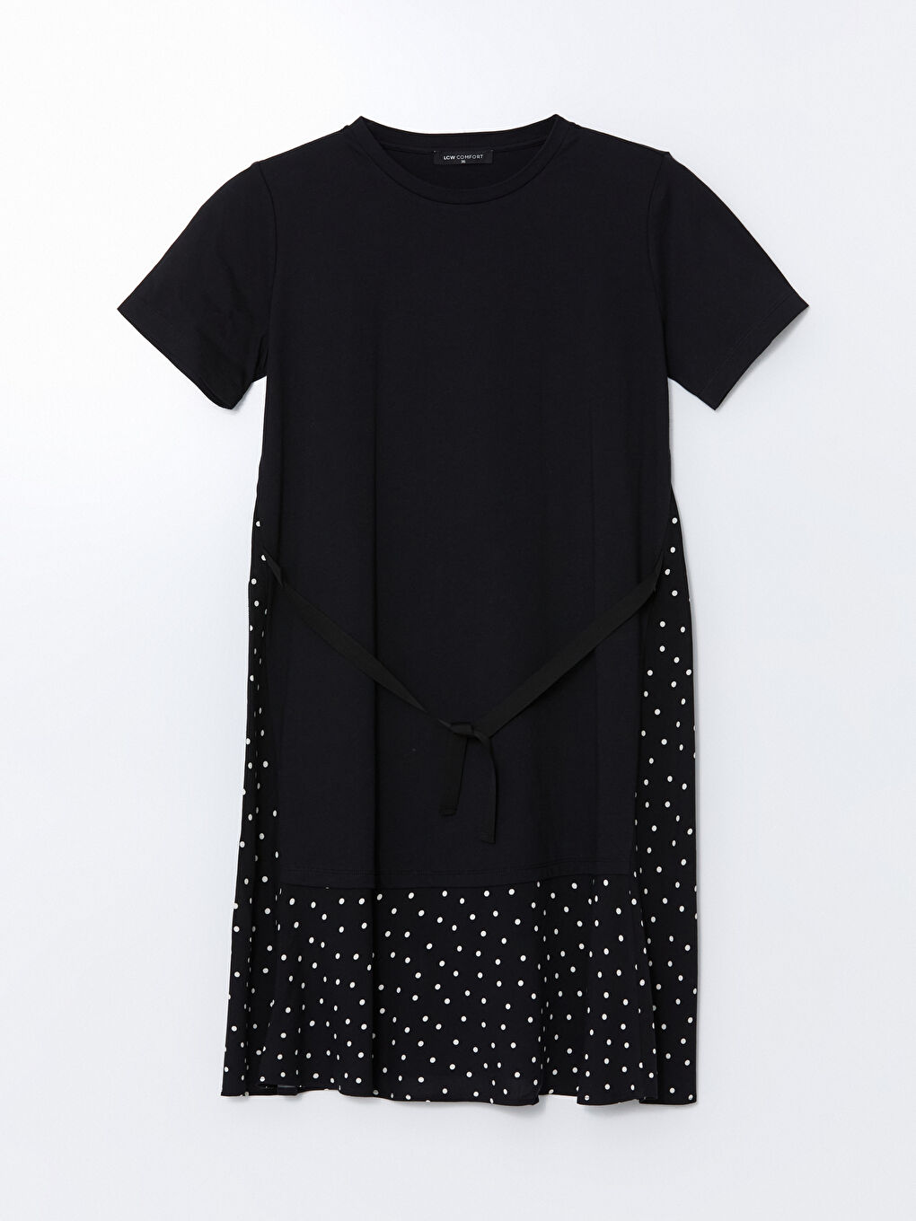LCW Comfort Woman BLACK Dress -S5JL80Z8-CVL