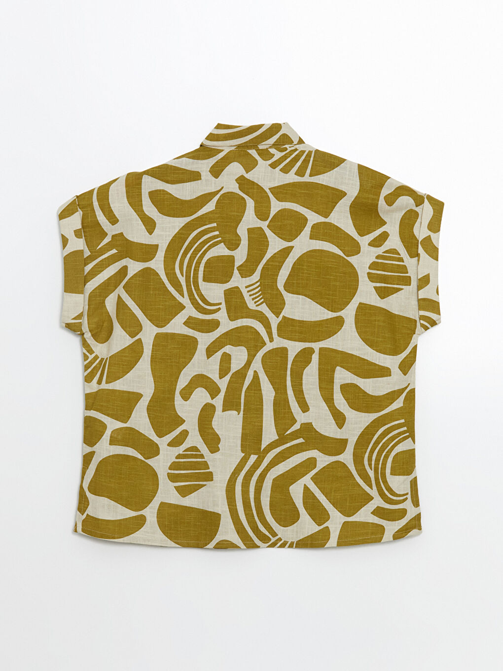 Loose Fit Patterned Women's Shirt -S5JL85Z8-LRR