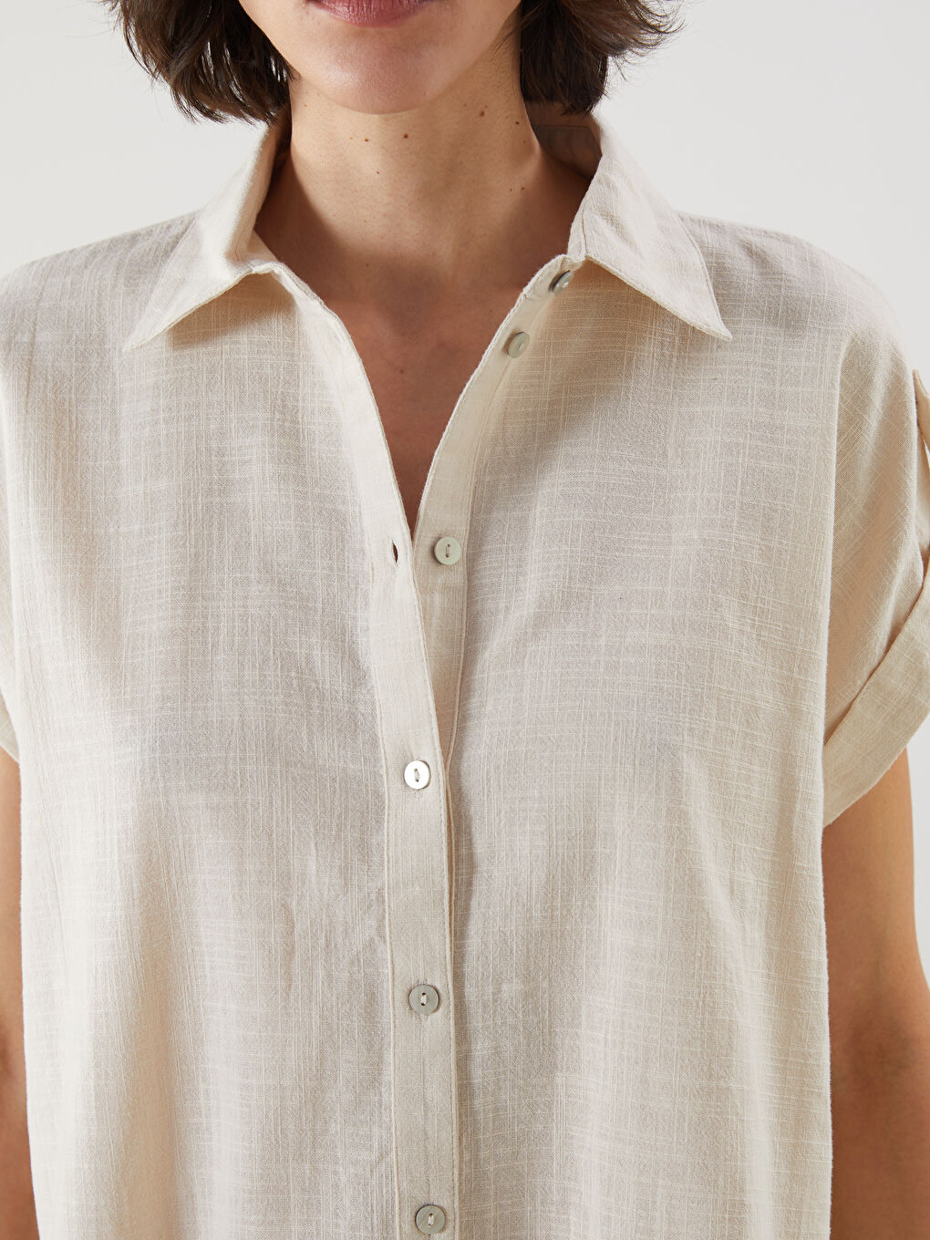 Loose Fit Women's Shirt -S5JL86Z8-QW6