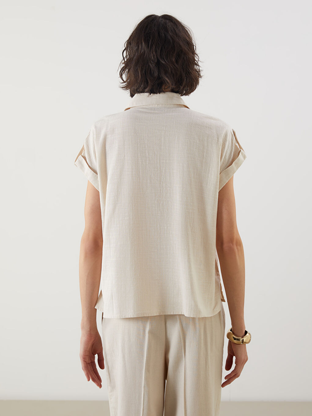 Loose Fit Women's Shirt -S5JL86Z8-QW6