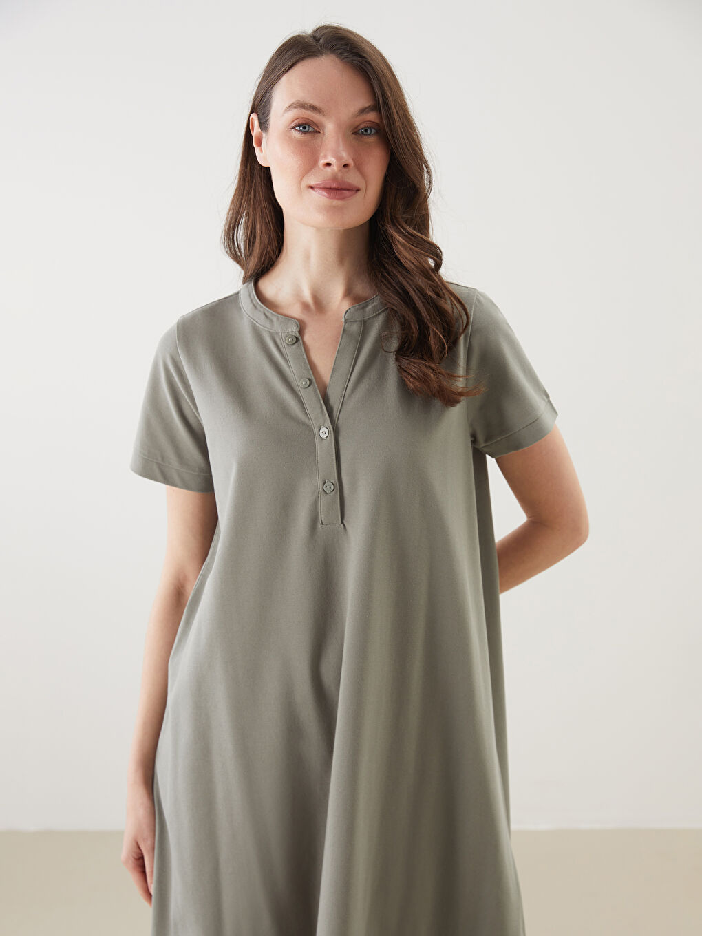 Woman GREEN Dress -S5JL89Z8-GNZ