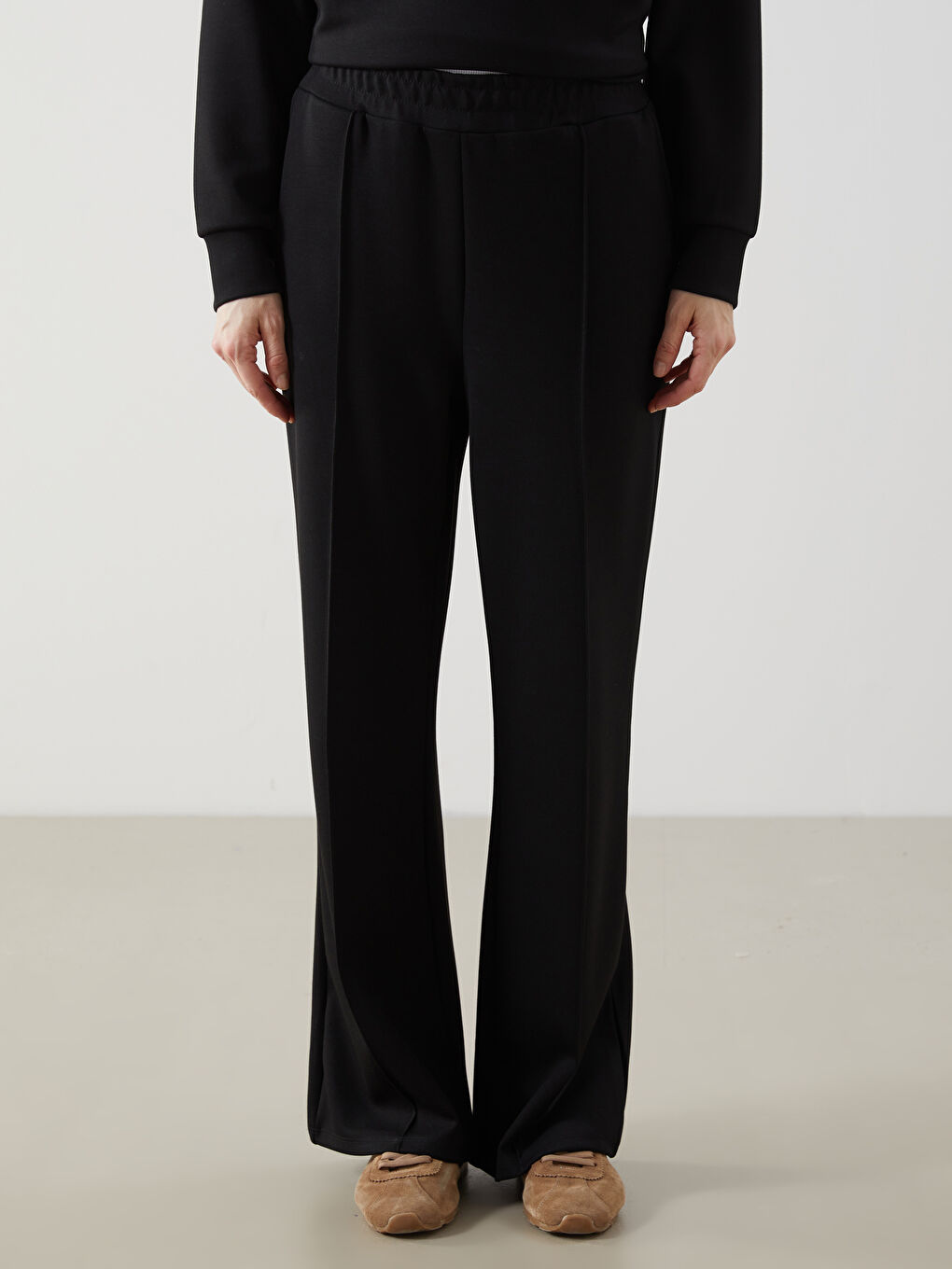 Women's Elastic Waist Sweatpants -S5JM02Z8-CVL