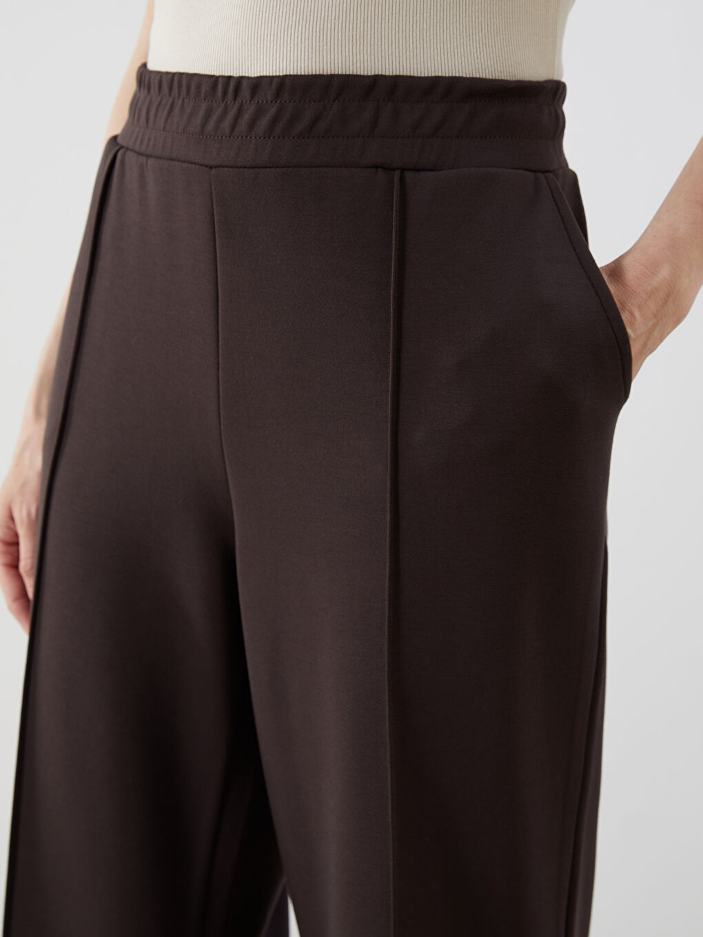 Women's Elastic Waist Sweatpants -S5JM02Z8-HMK