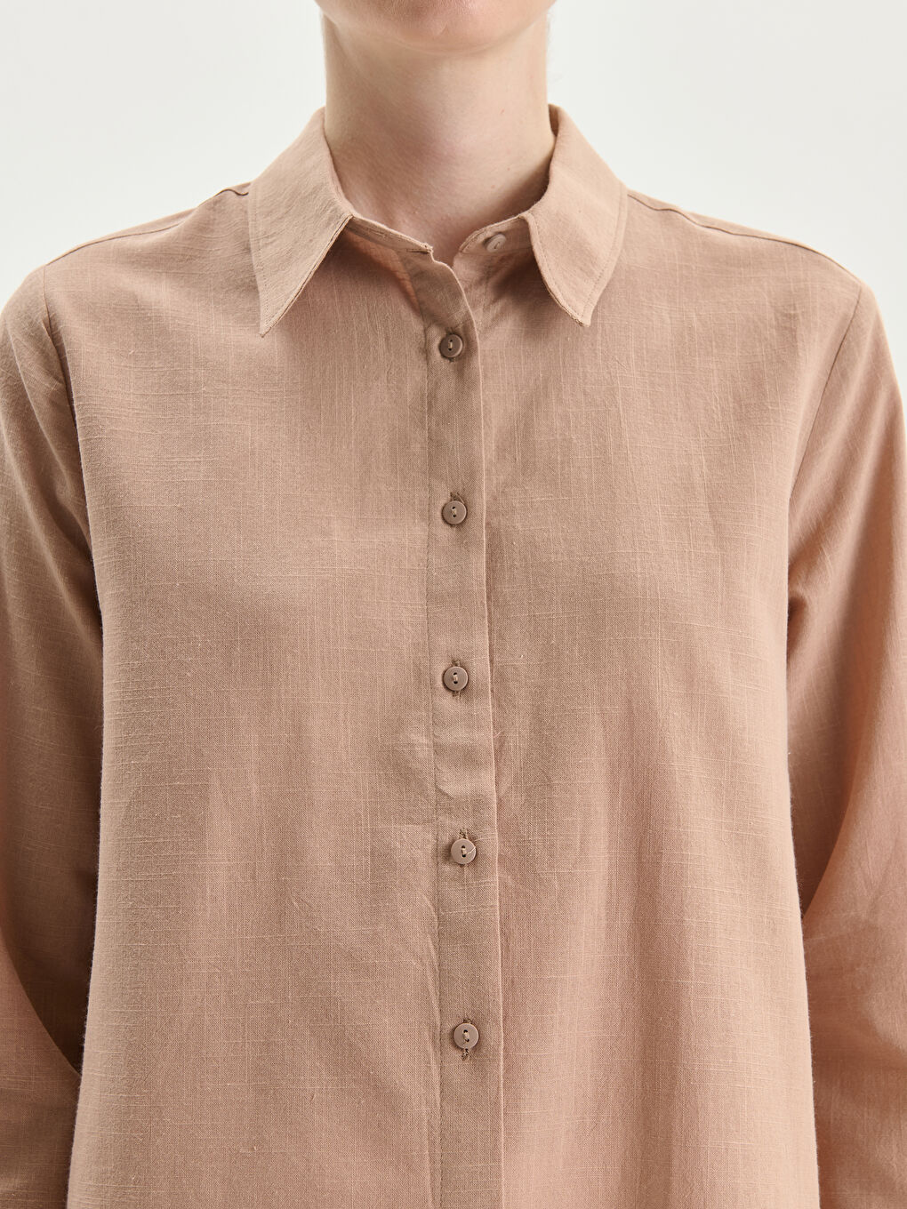 Poplin Women's Shirt Tunic -S5JM10Z8-GE2