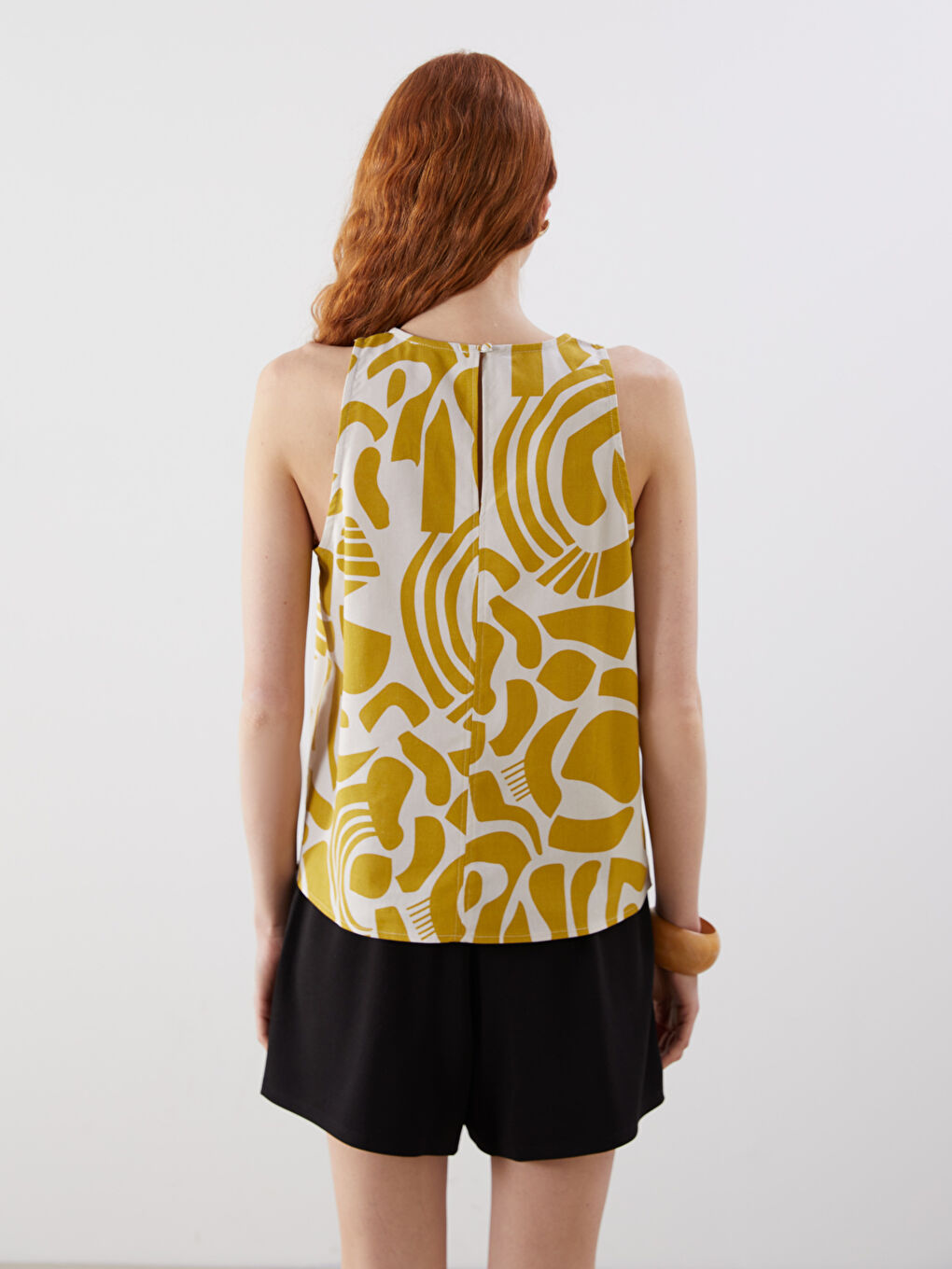 Woman YELLOW Blouse -S5JM19Z8-LUG