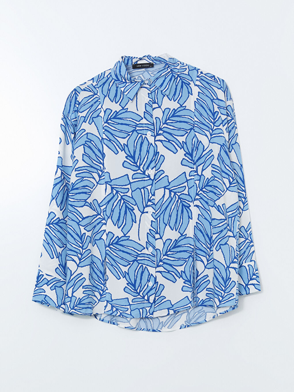 Floral Oversize Women's Shirt -S5JM23Z8-LQN