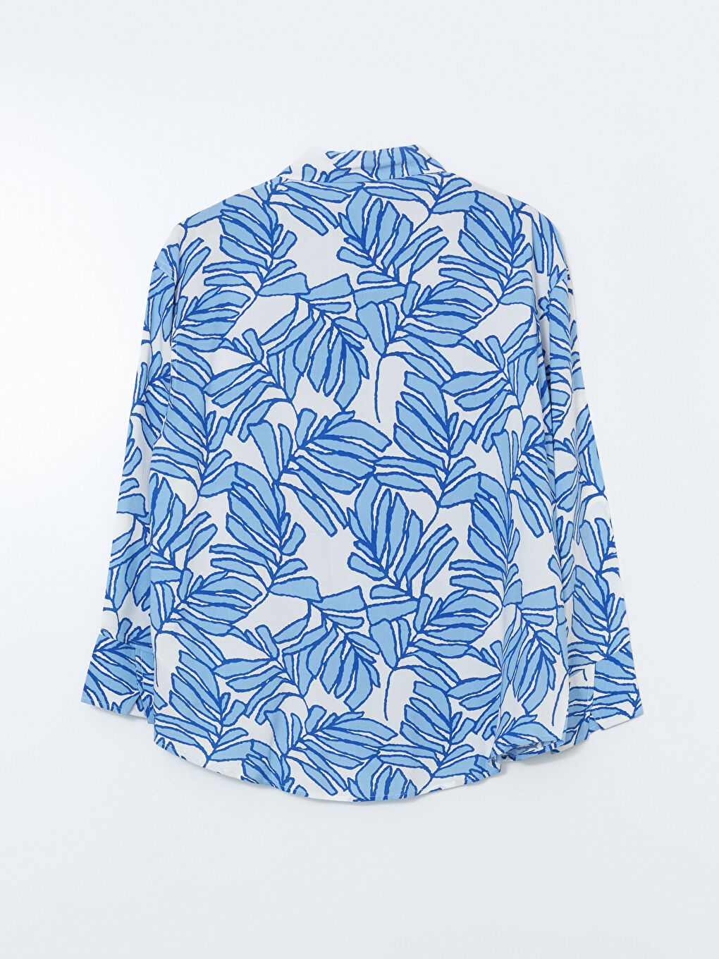 Floral Oversize Women's Shirt -S5JM23Z8-LQN