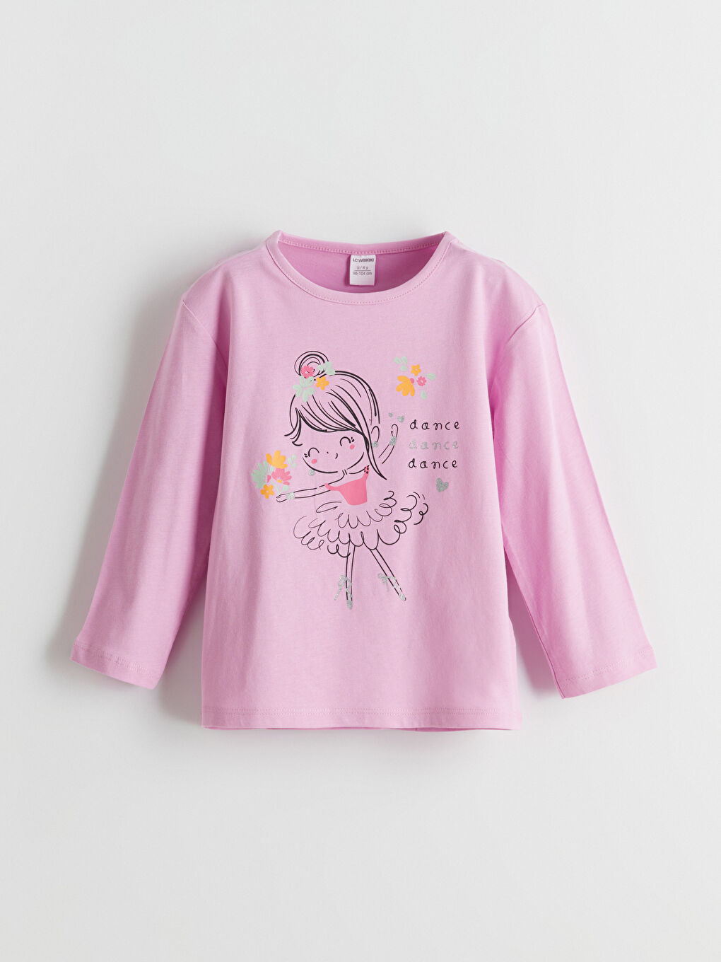 Crew Neck Printed Girls T-Shirt 2-Pack -S5JM56Z1-QY9