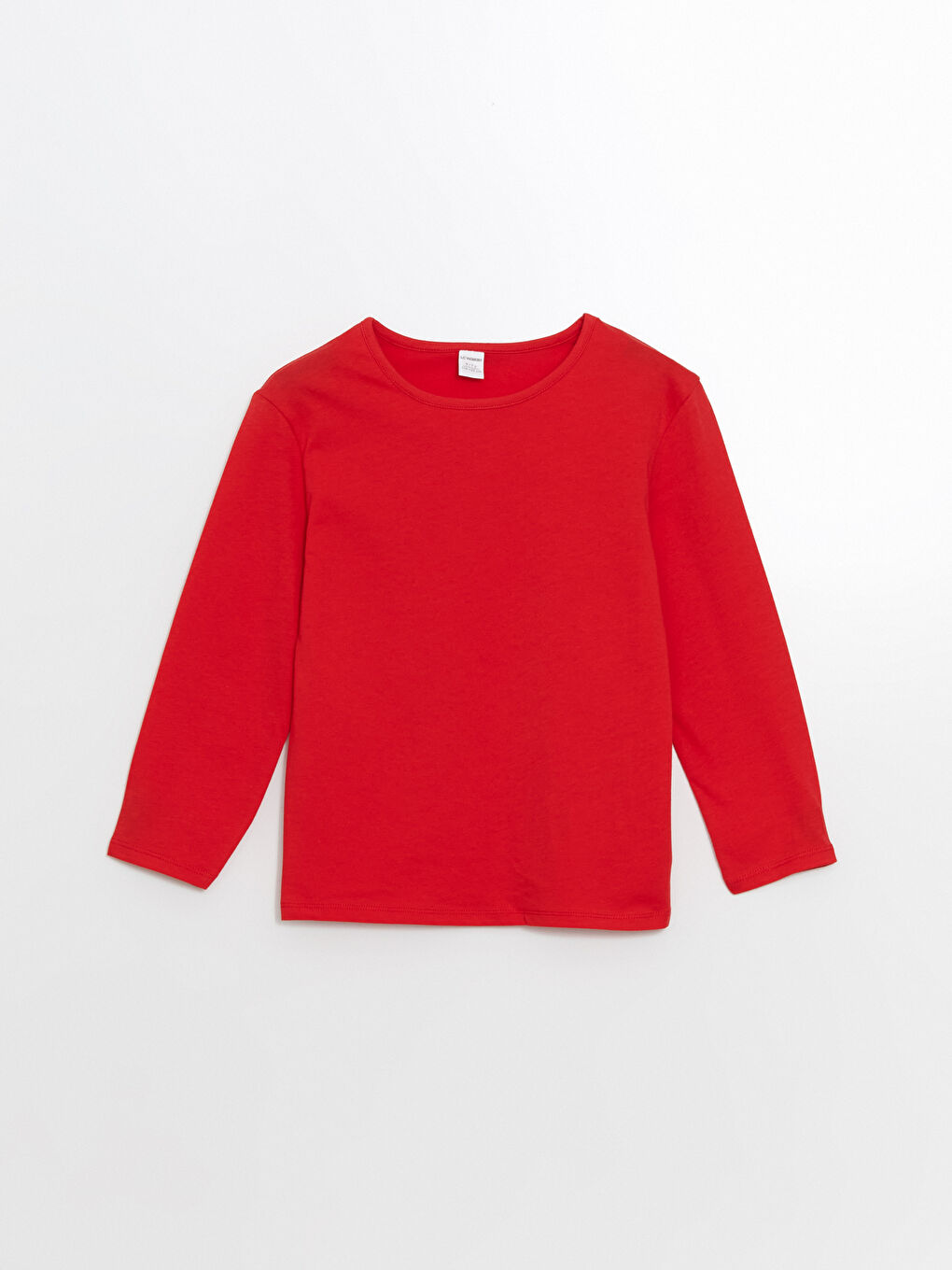 Kırmızı Bisiklet Yaka Basic Kız Çocuk Tişört