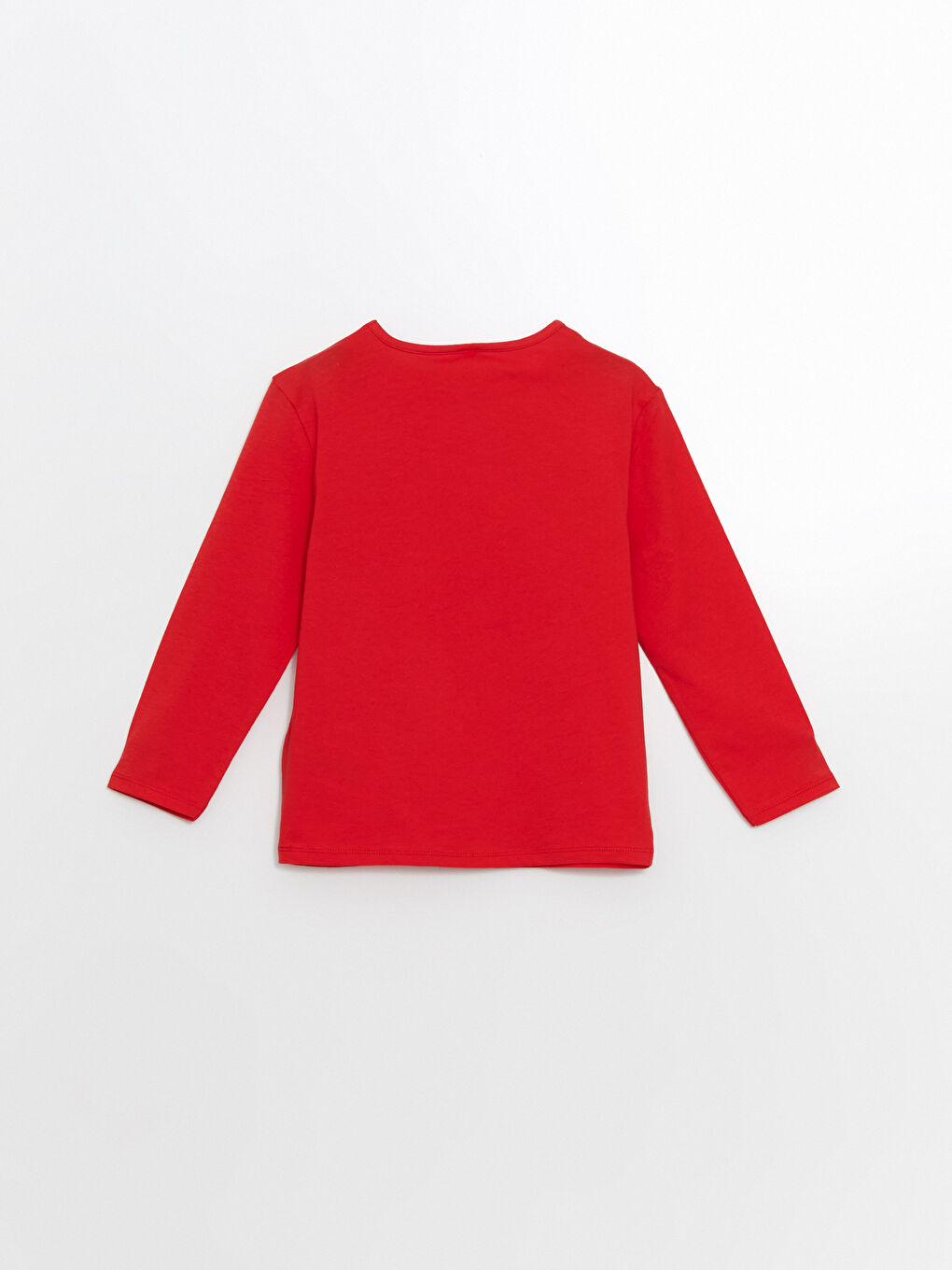 Kırmızı Bisiklet Yaka Basic Kız Çocuk Tişört-2