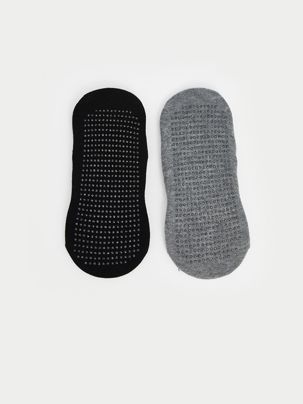 Women's Plain Yoga and Pilates Socks 2 Pack-1